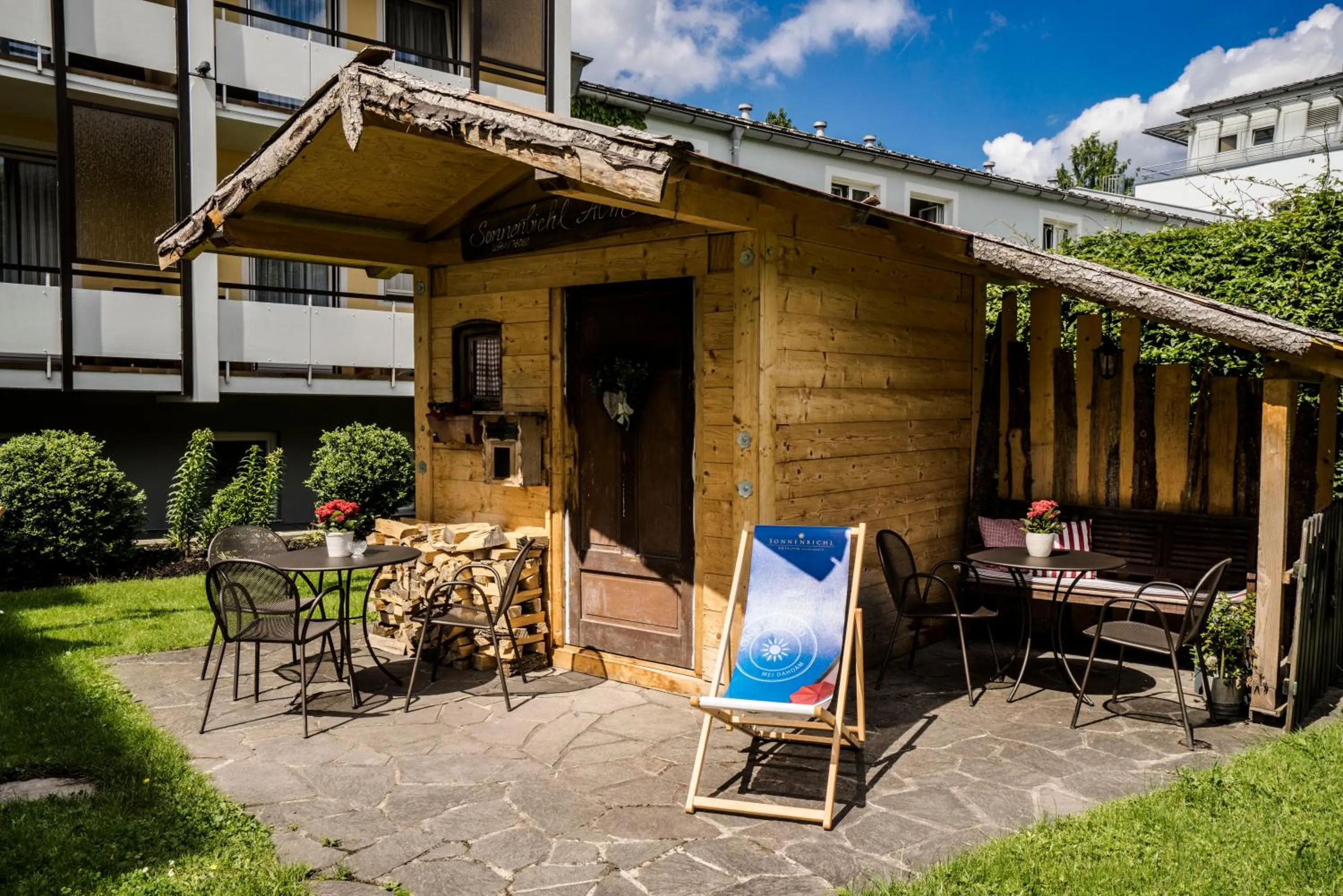 Garden, Patio/Outdoor Area in Hotel Sonnenbichl