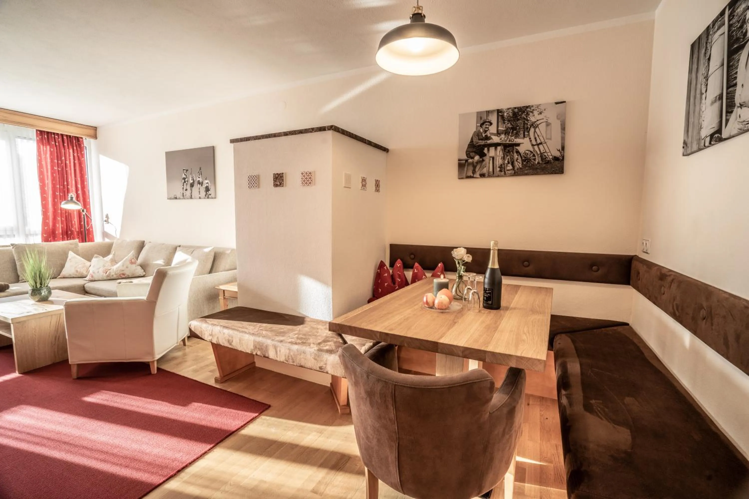 Living room in Alpenstadthotels