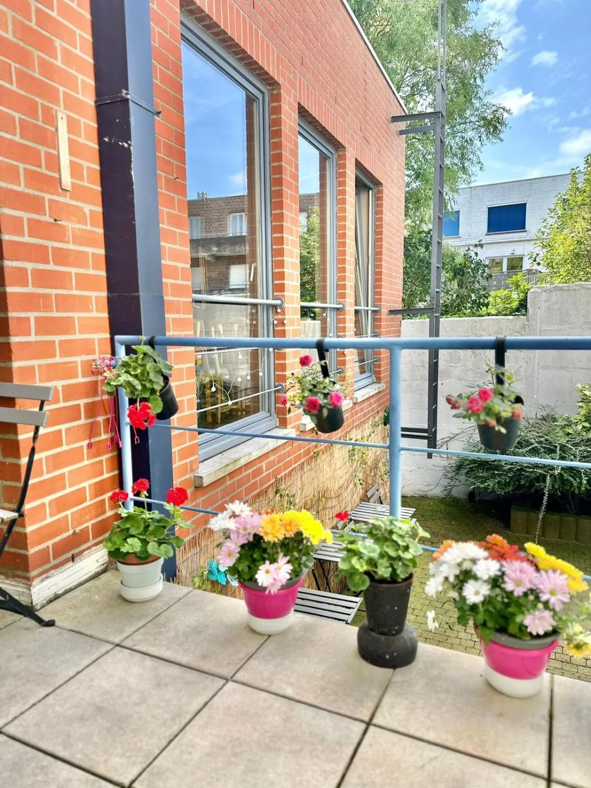 Garden in Hotel Monaco Zeebrugge Beach by Rikas Hotels