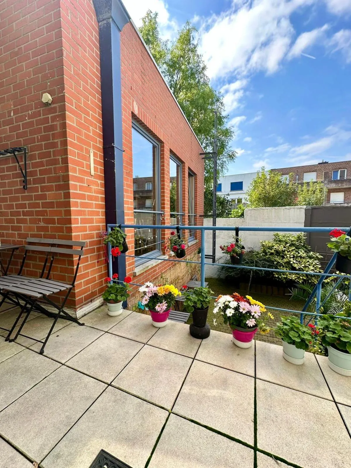 Garden in Hotel Monaco Zeebrugge Beach by Rikas Hotels