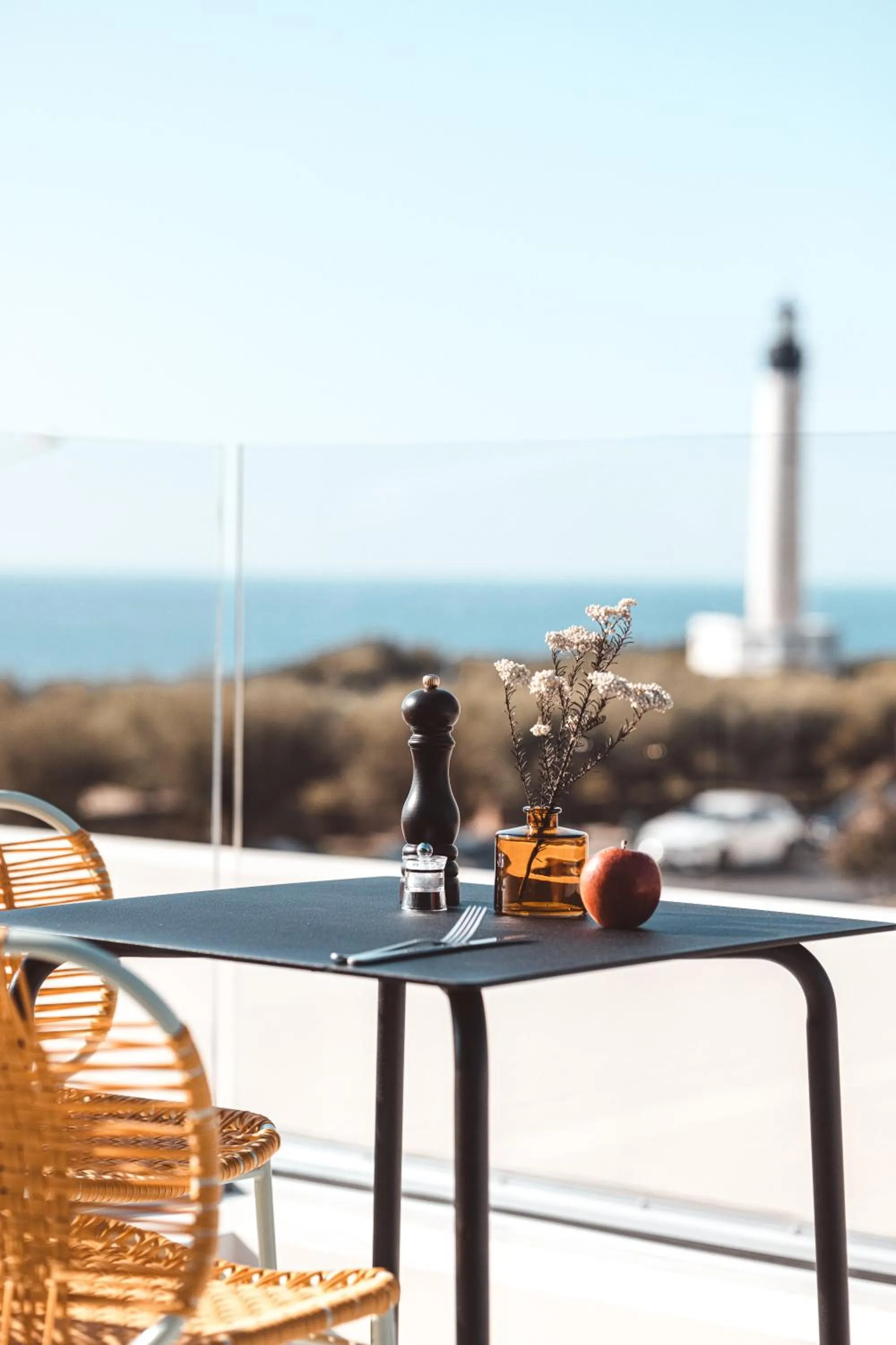 Balcony/Terrace in Le Garage Biarritz Hôtel