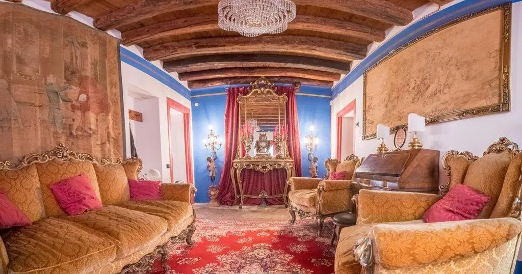 Lobby or reception in Antica Villa Sophie