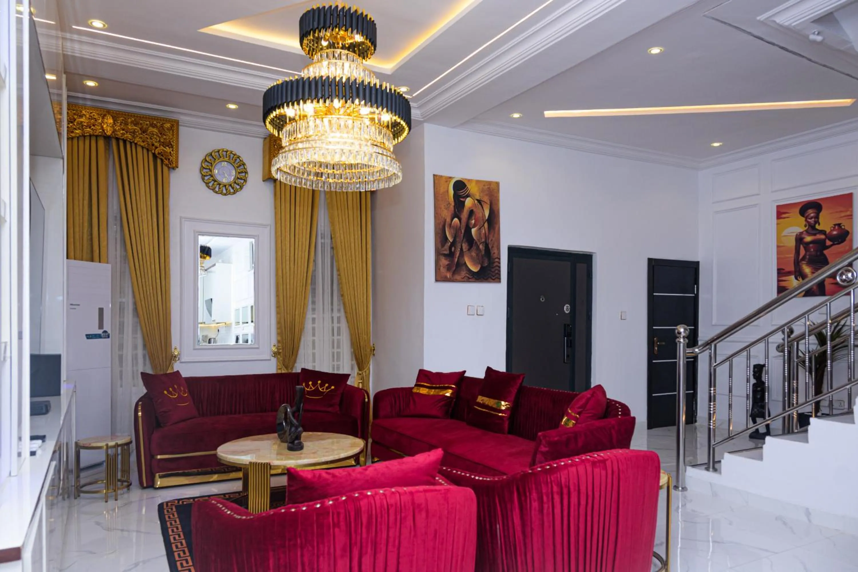 luxury 3bed rooms villa duplex lekki nigeria