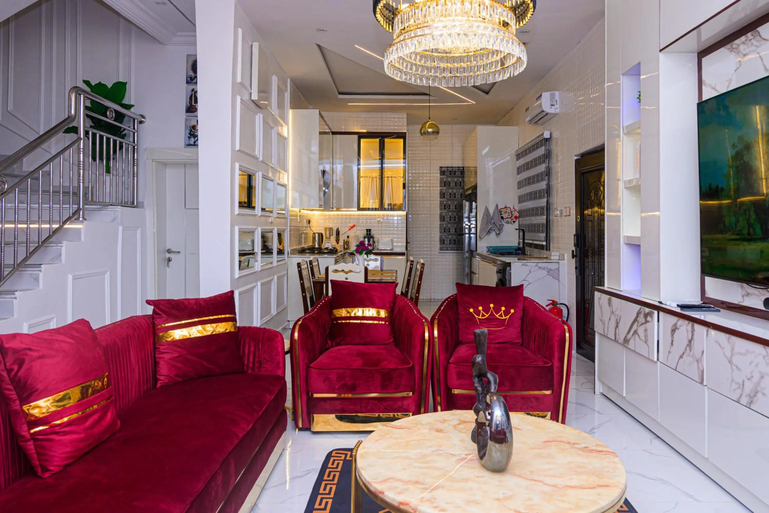 luxury 3bed rooms villa duplex lekki nigeria