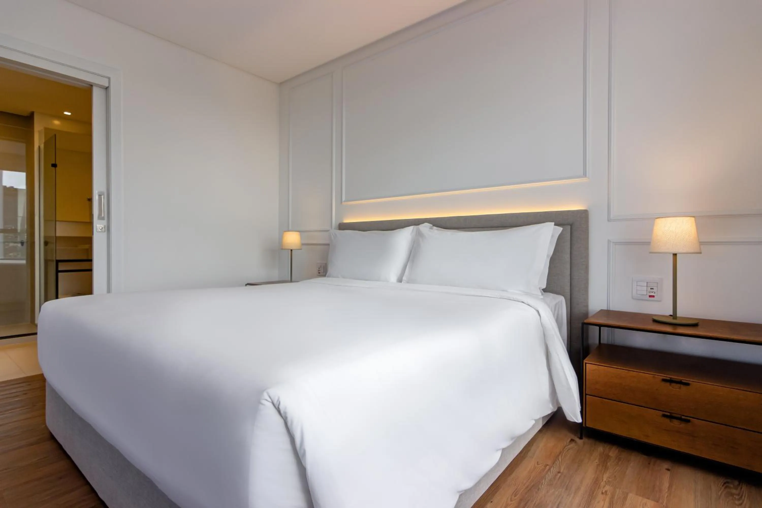 Bed in K-Platz Hotel