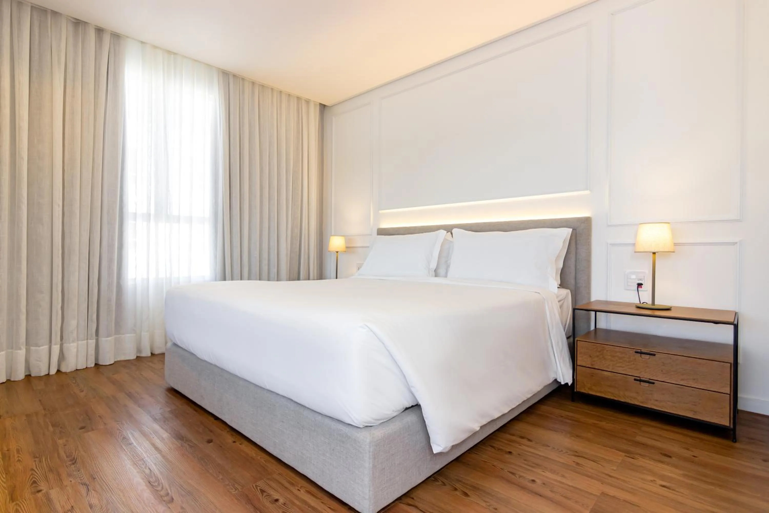 Bed in K-Platz Hotel