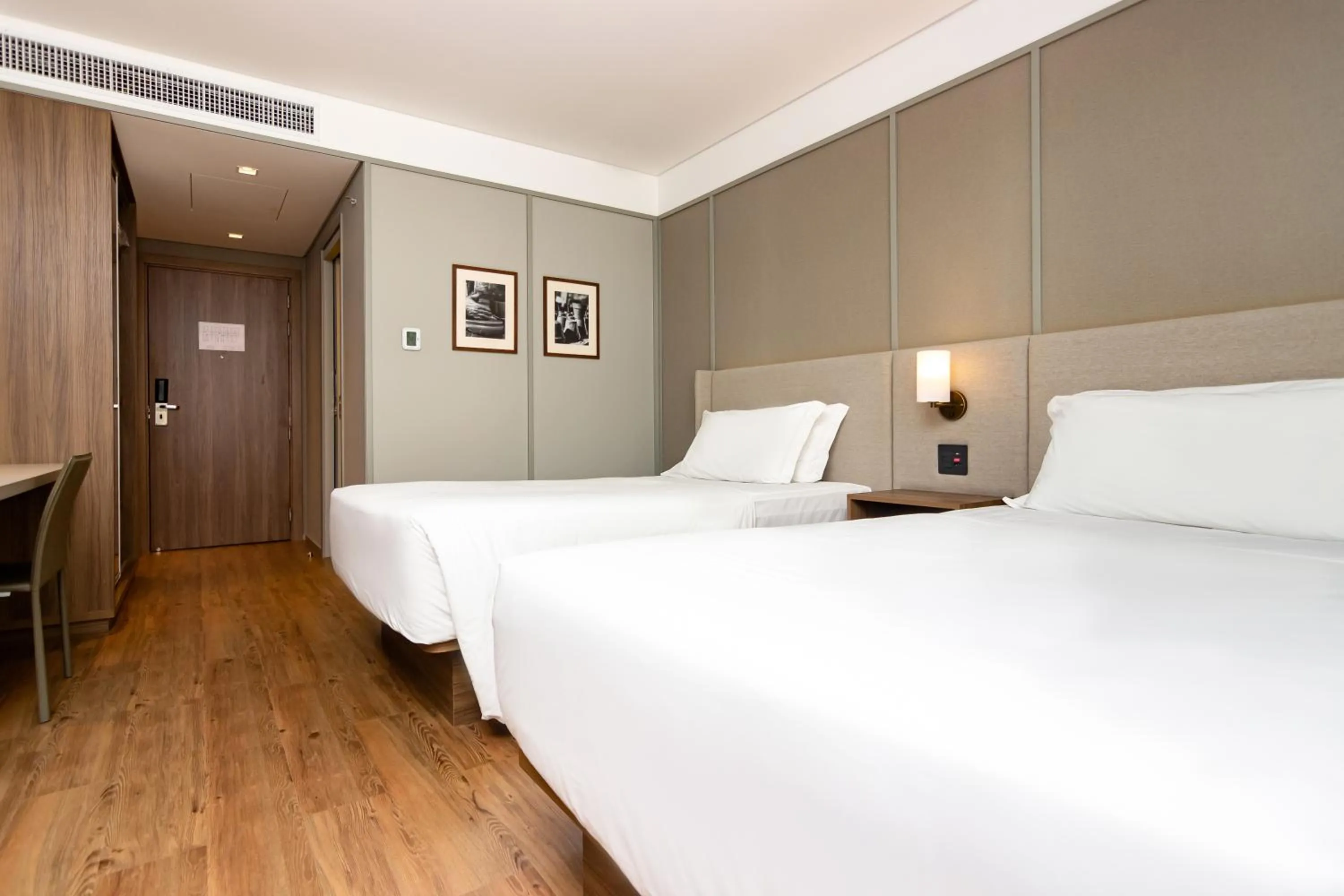 Bed in K-Platz Hotel