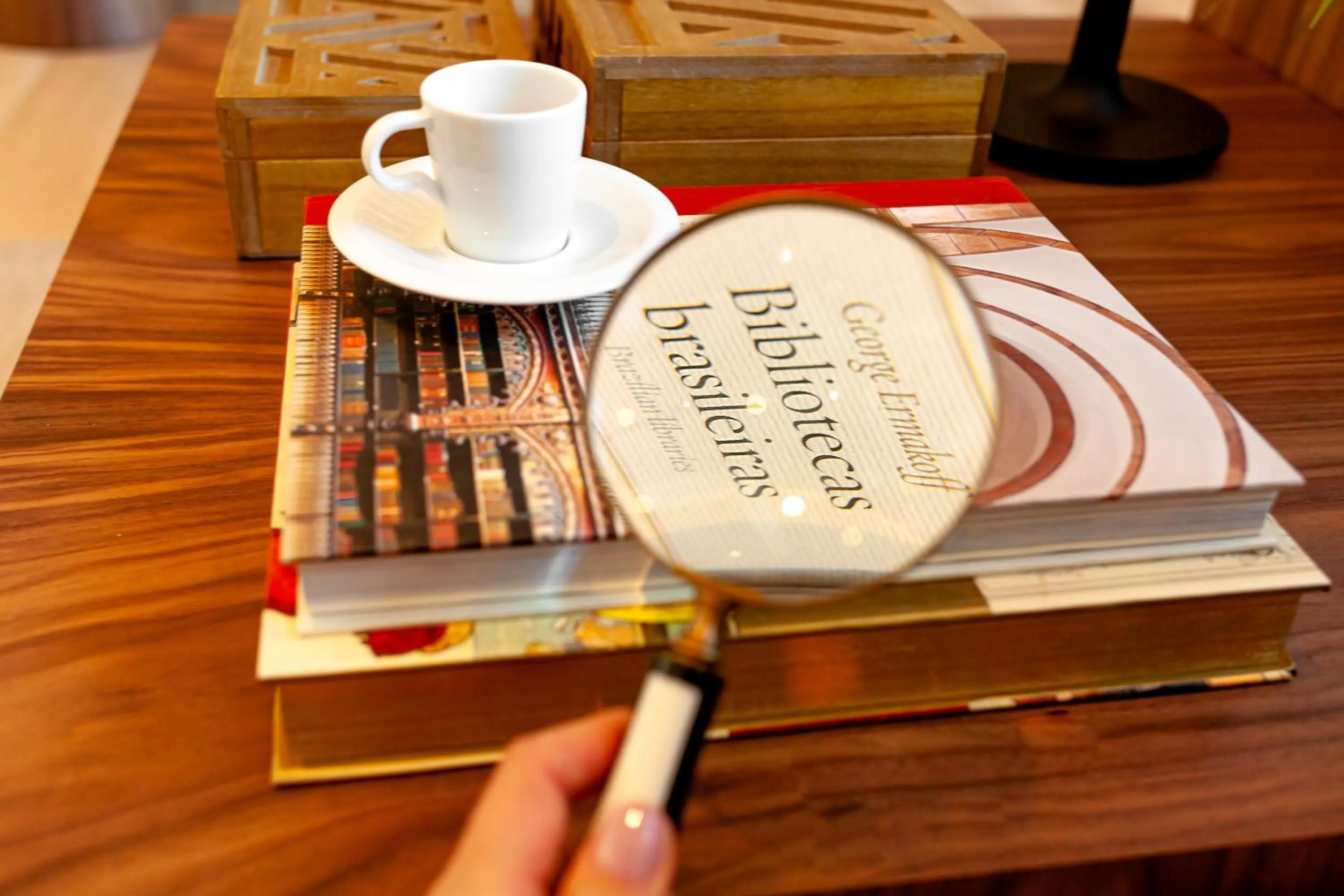 Library in K-Platz Hotel