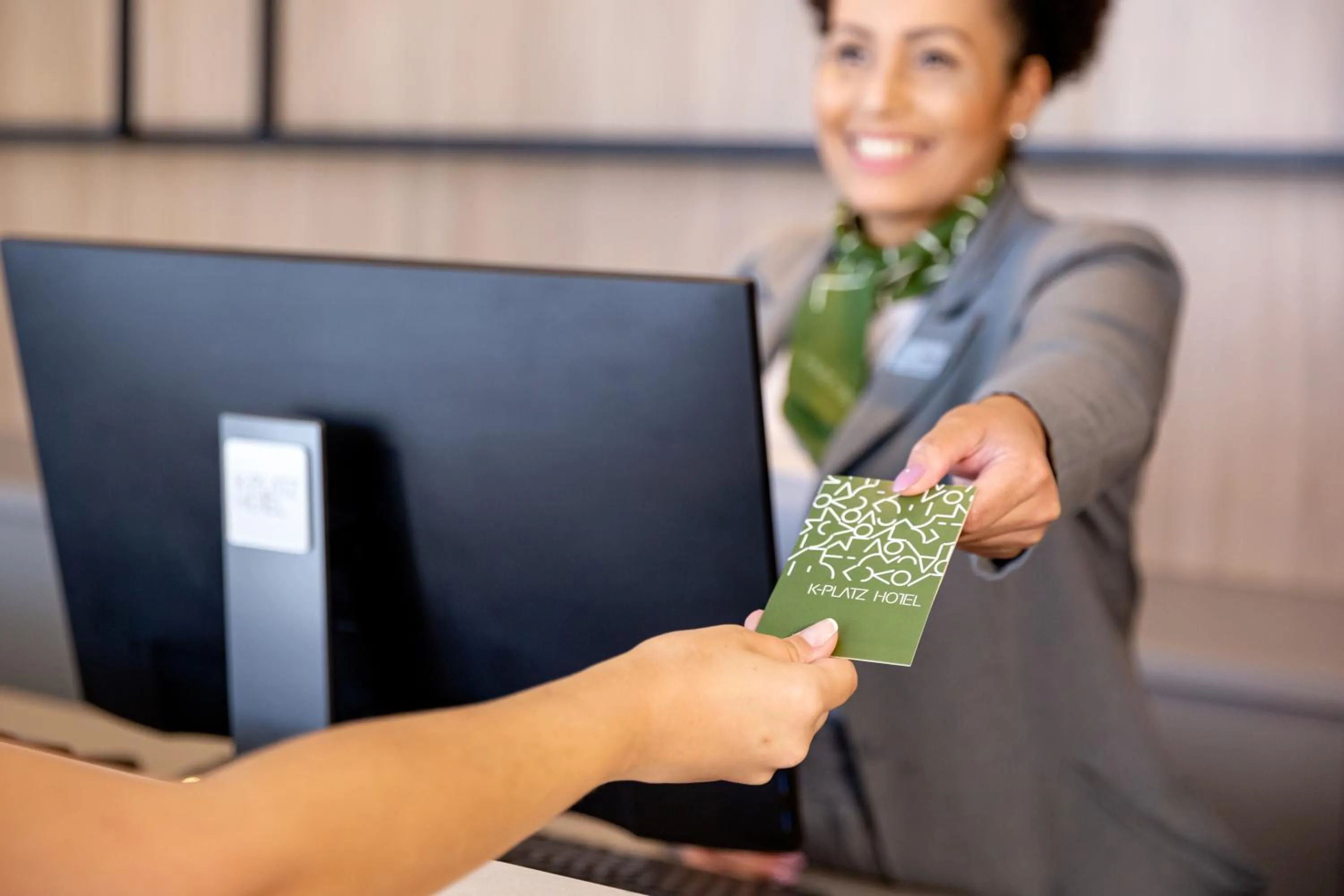 Staff in K-Platz Hotel