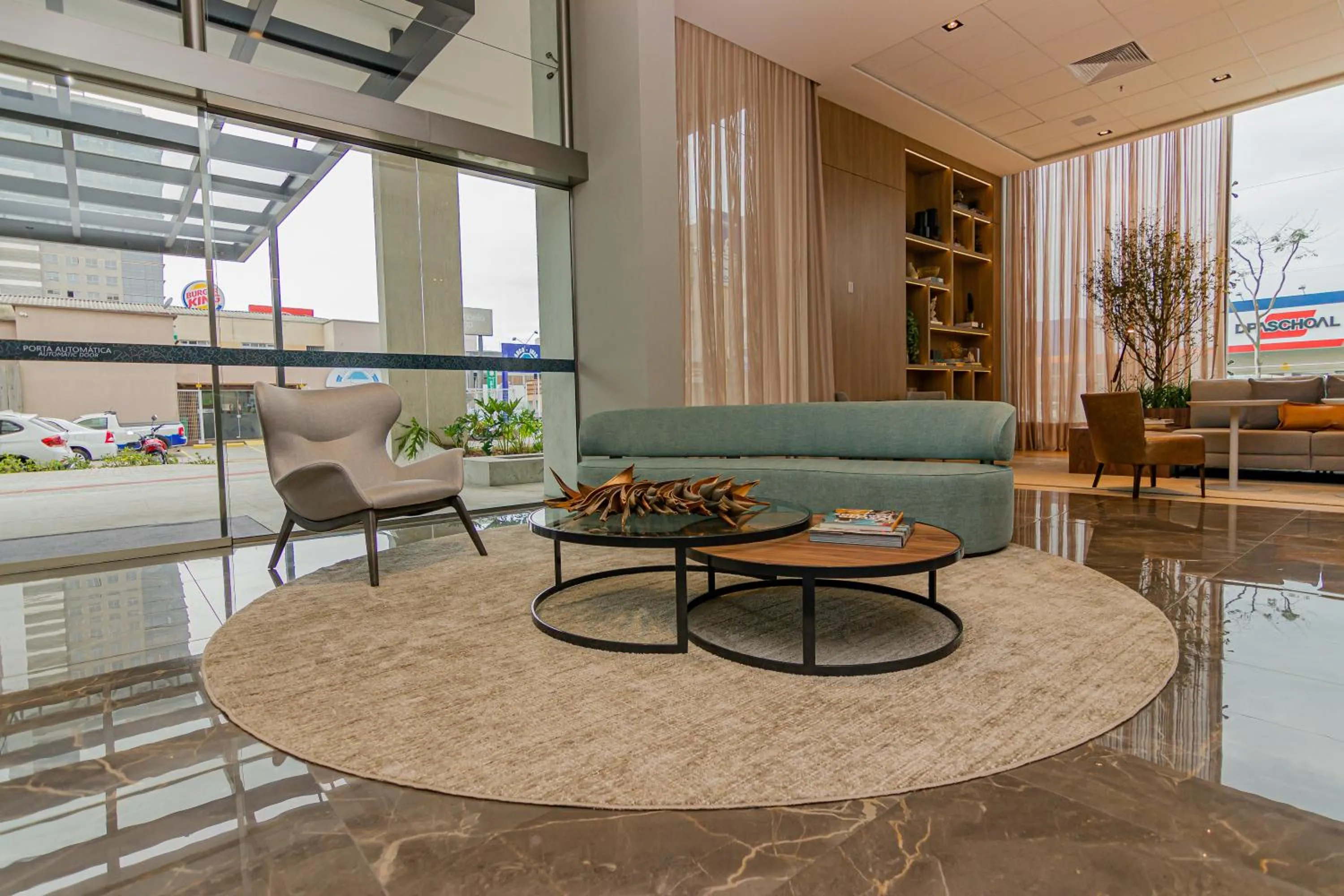 Living room in K-Platz Hotel