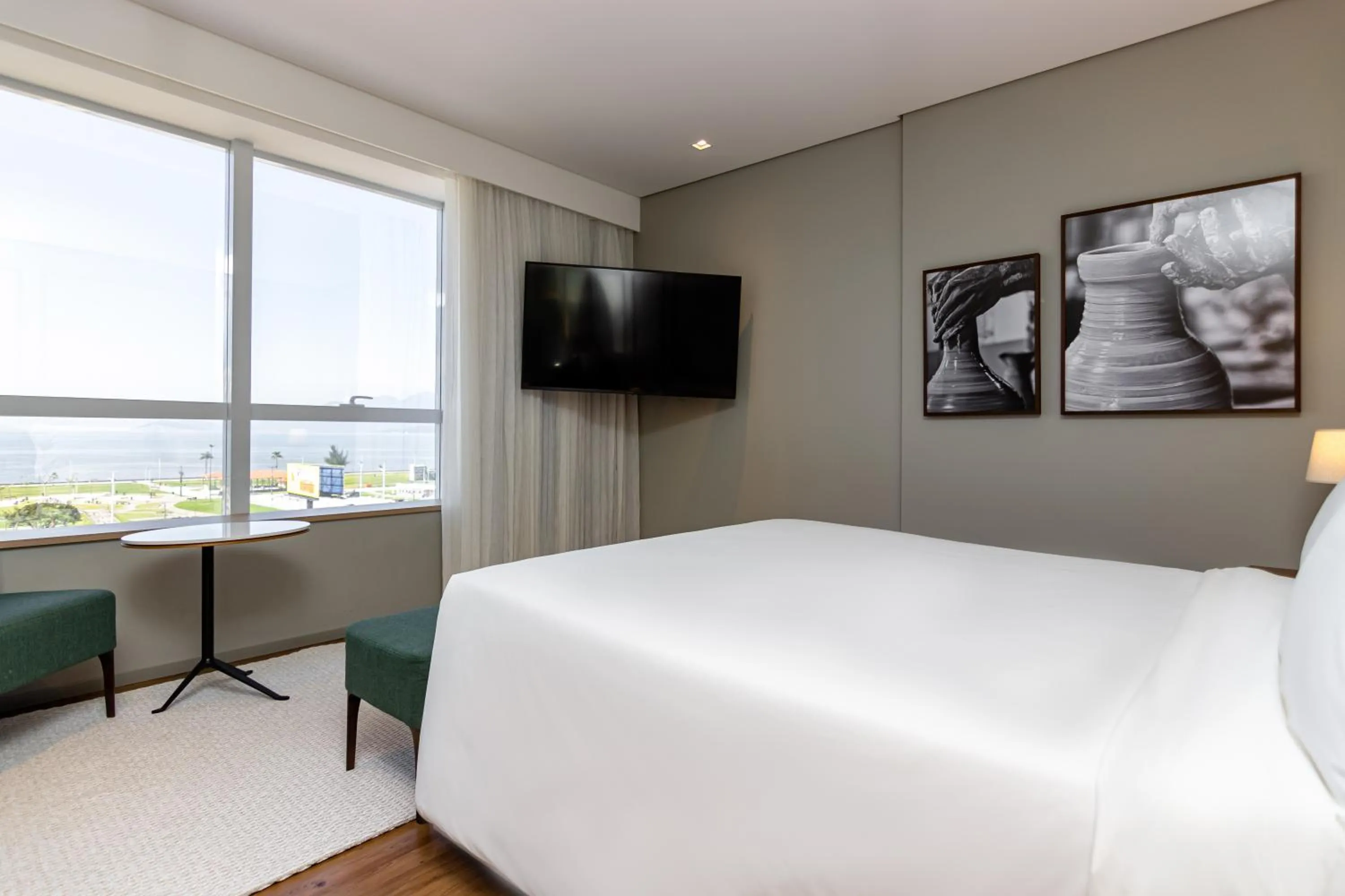 Bed in K-Platz Hotel