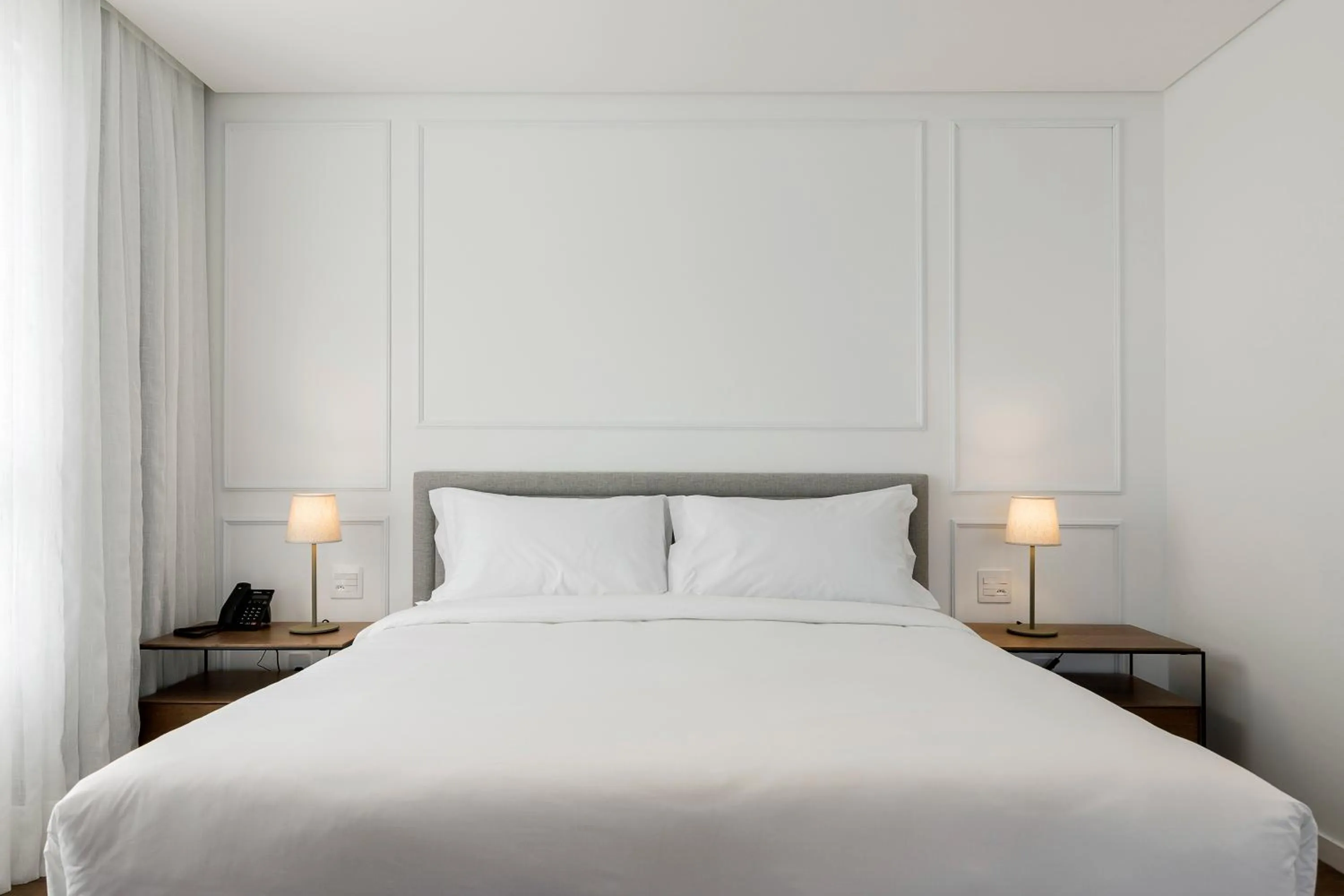 Bed in K-Platz Hotel