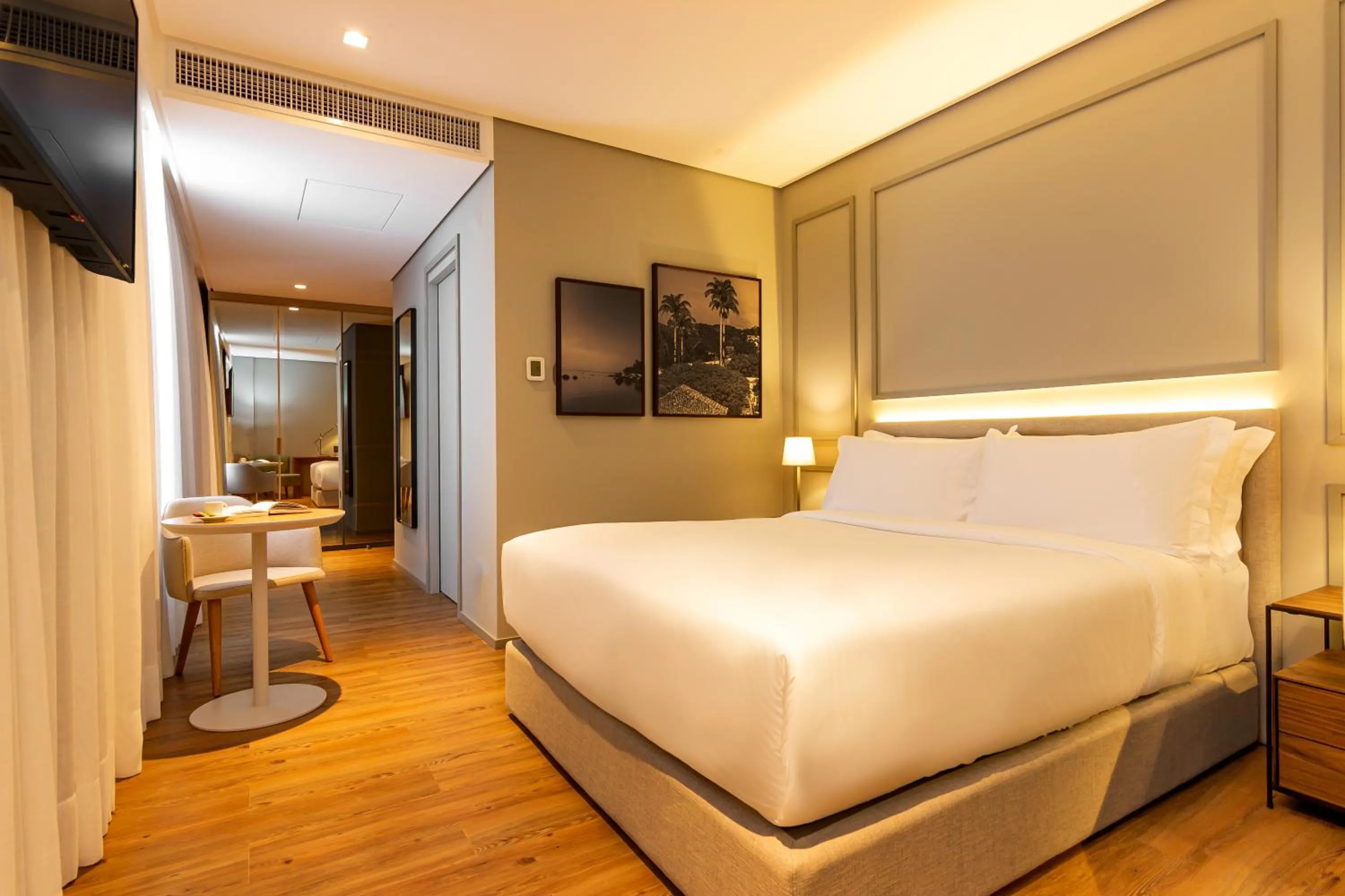 Bed in K-Platz Hotel