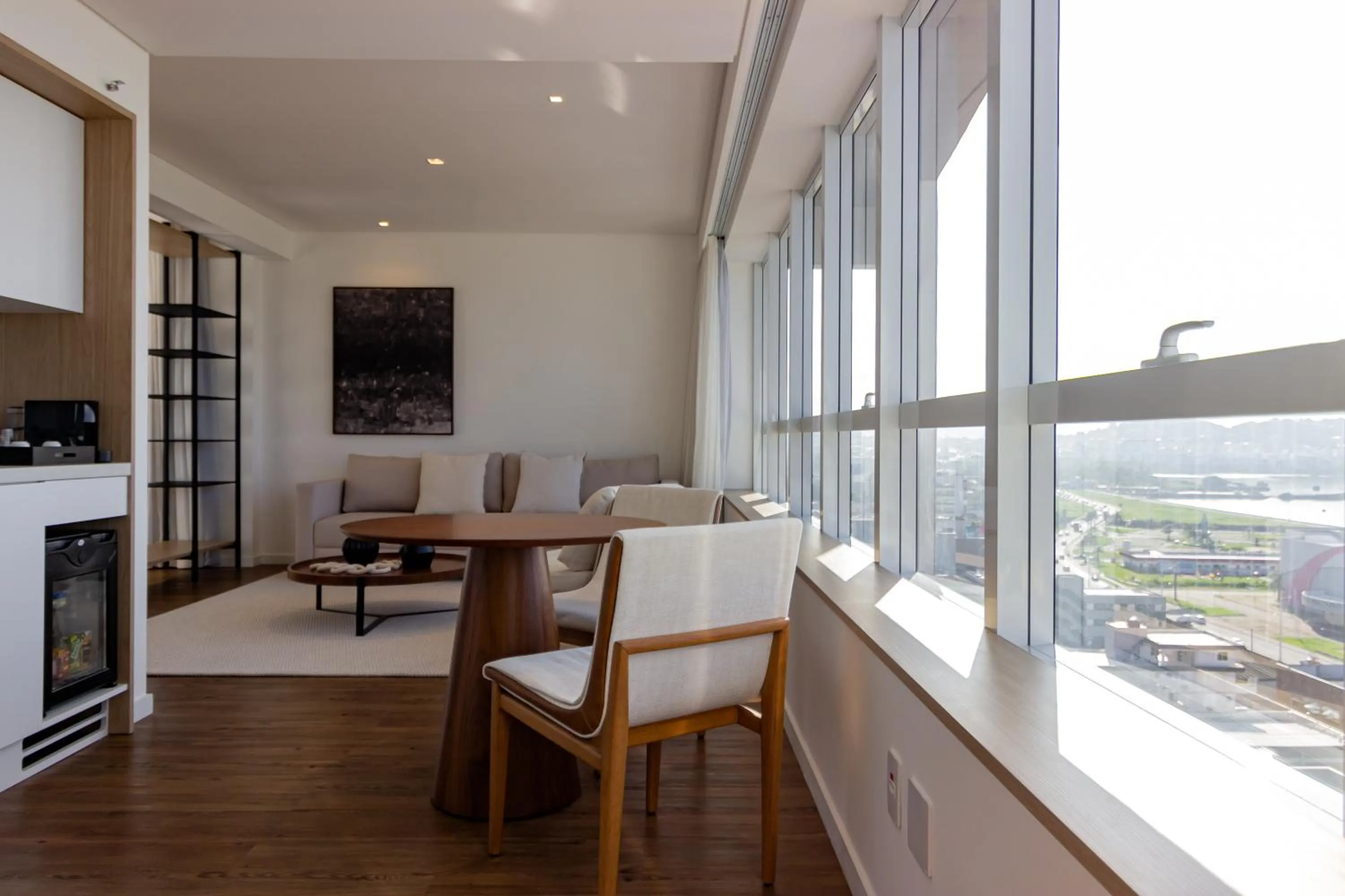 Communal lounge/ TV room in K-Platz Hotel