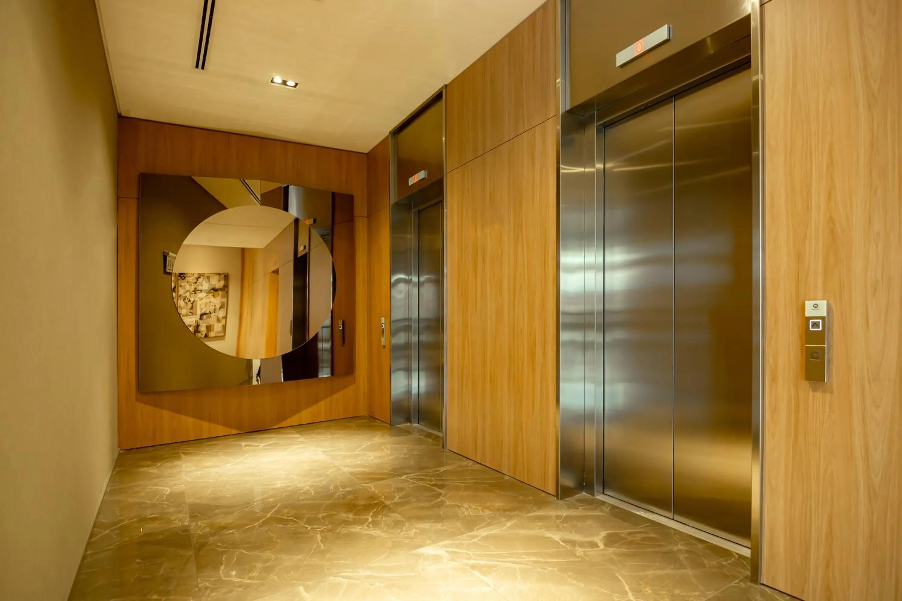 Decorative detail in K-Platz Hotel