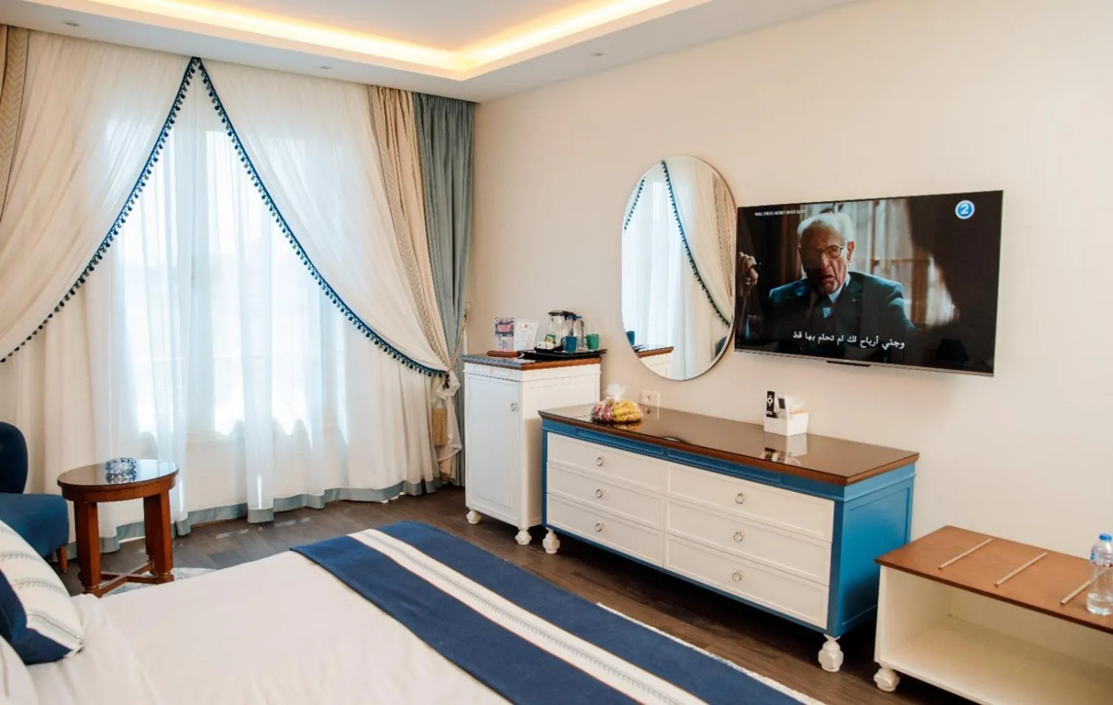 Bed in Nile Transport Hotel