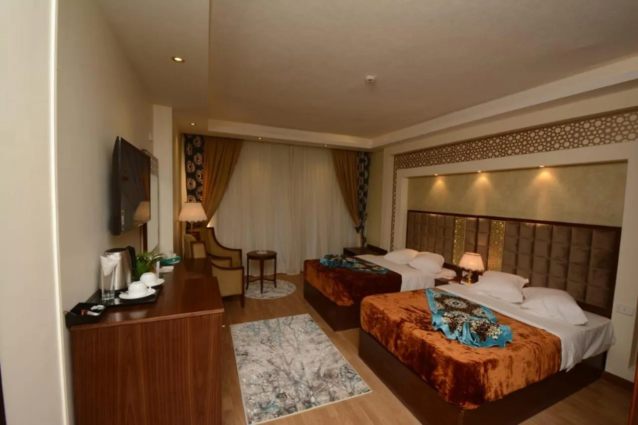 Bed in Nile Transport Hotel