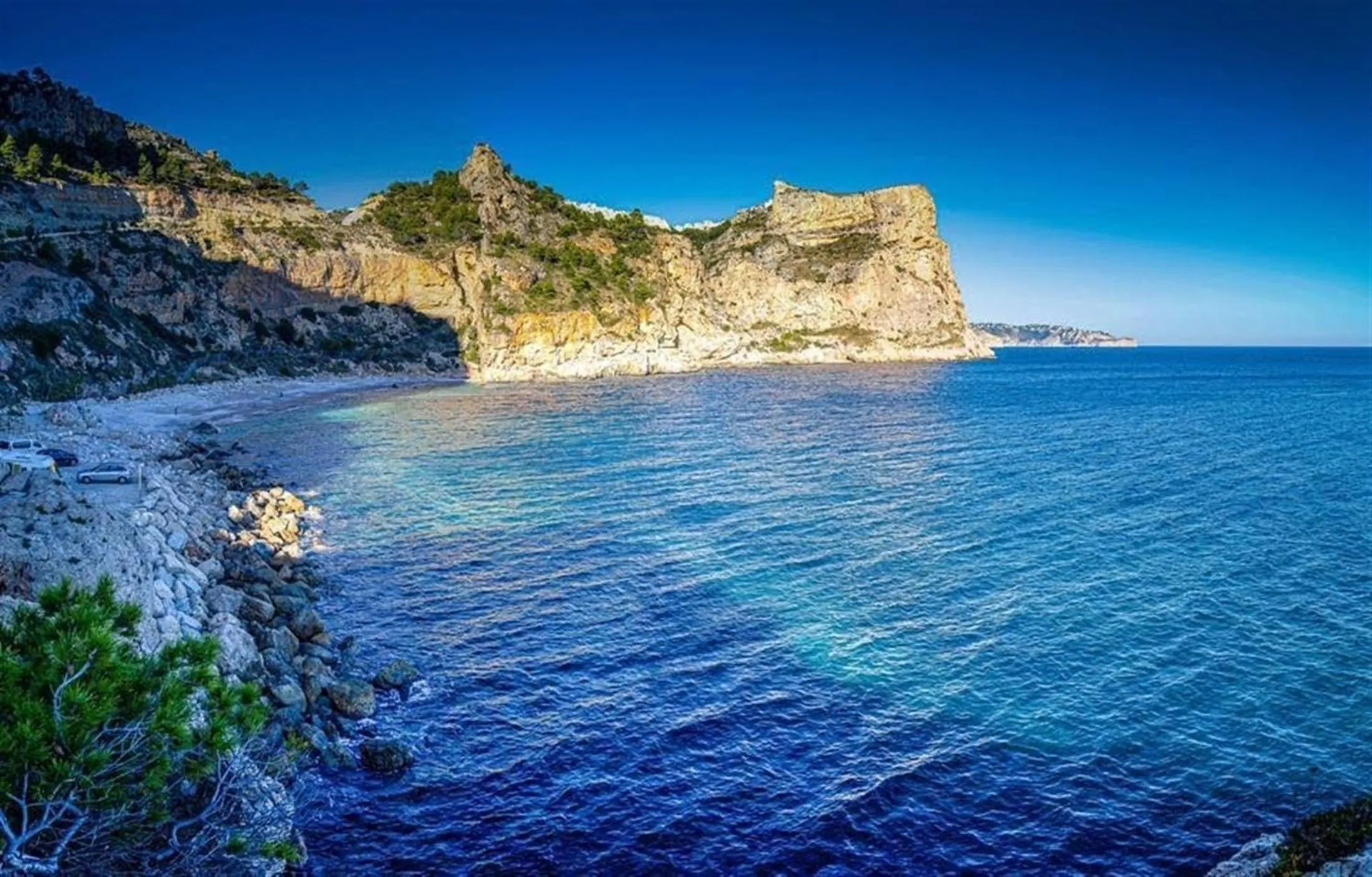 Natural landscape in Ground floor Apartment close to Arenal Javea - 4 pers