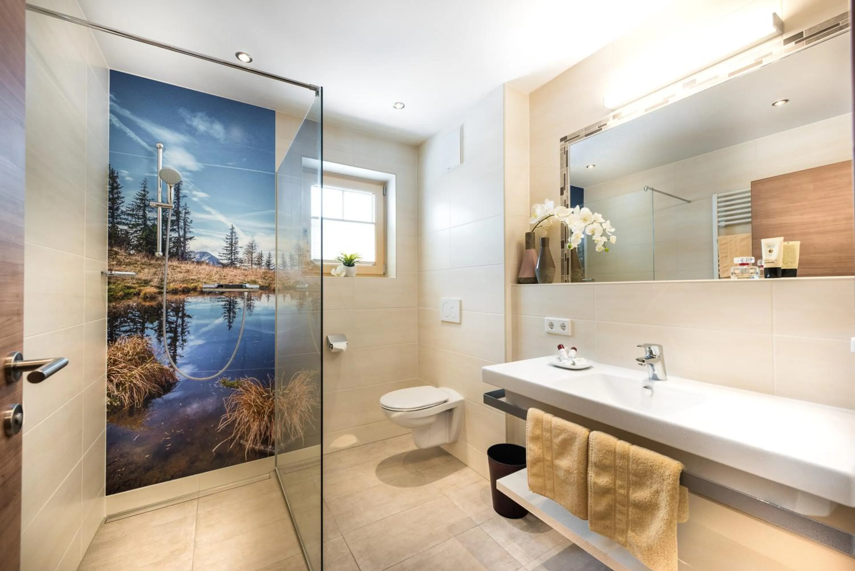 Bathroom in Der Burgfellnerhof - Adults Only