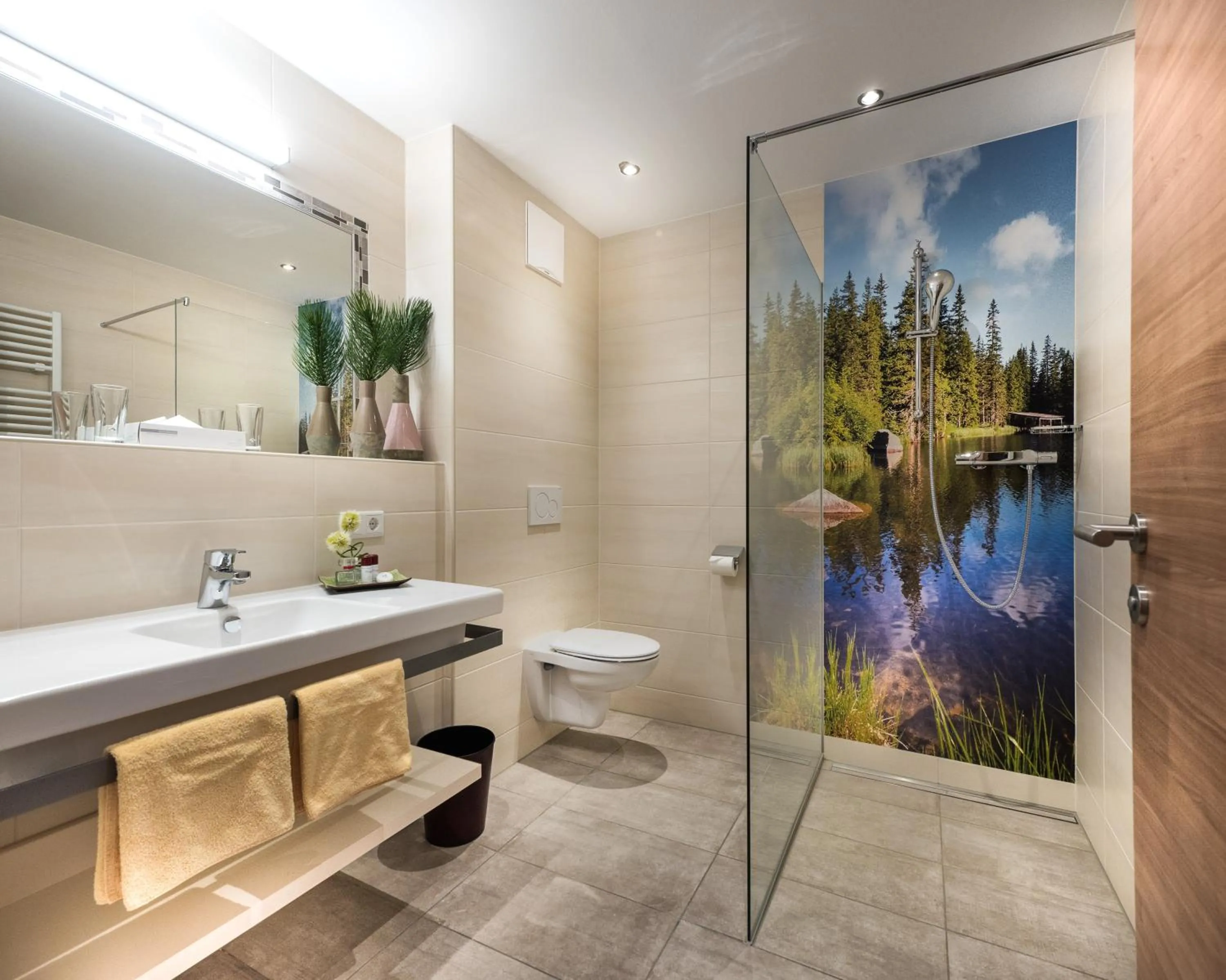 Bathroom in Der Burgfellnerhof - Adults Only