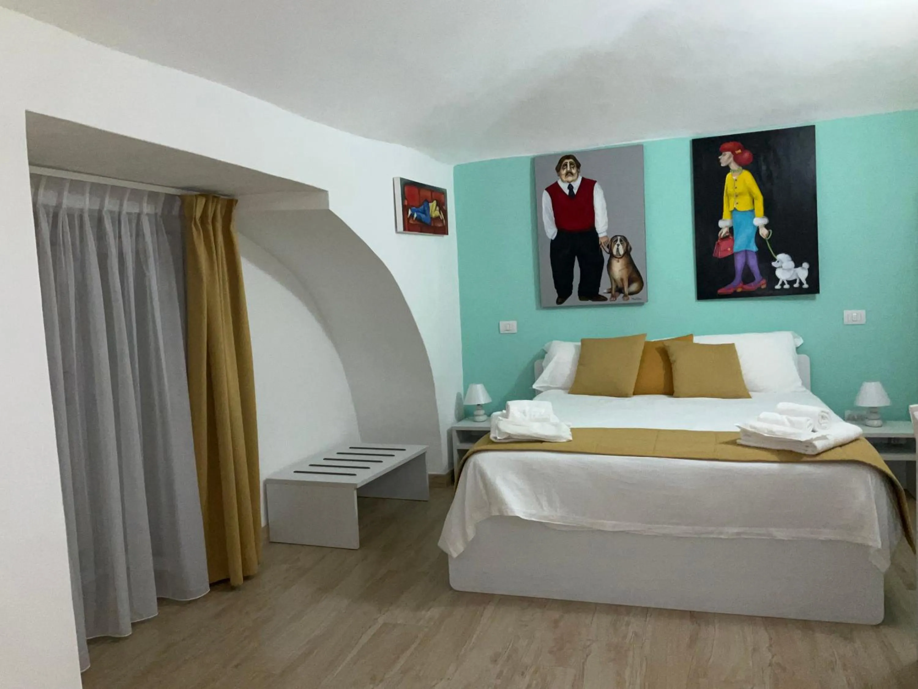 Bedroom, Bed in 'A Room de' Scugnizzi