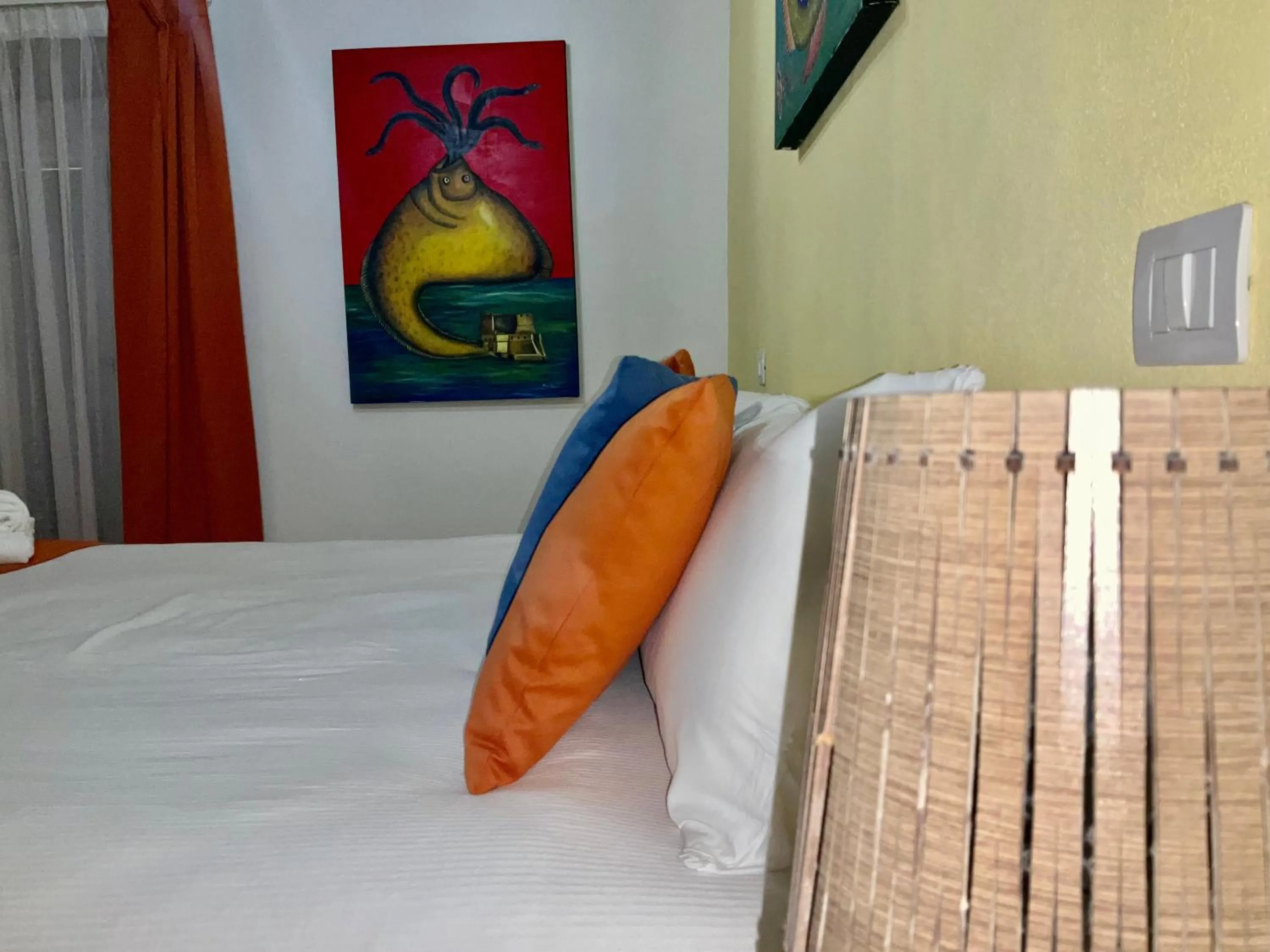 Decorative detail, Bed in 'A Room de' Scugnizzi