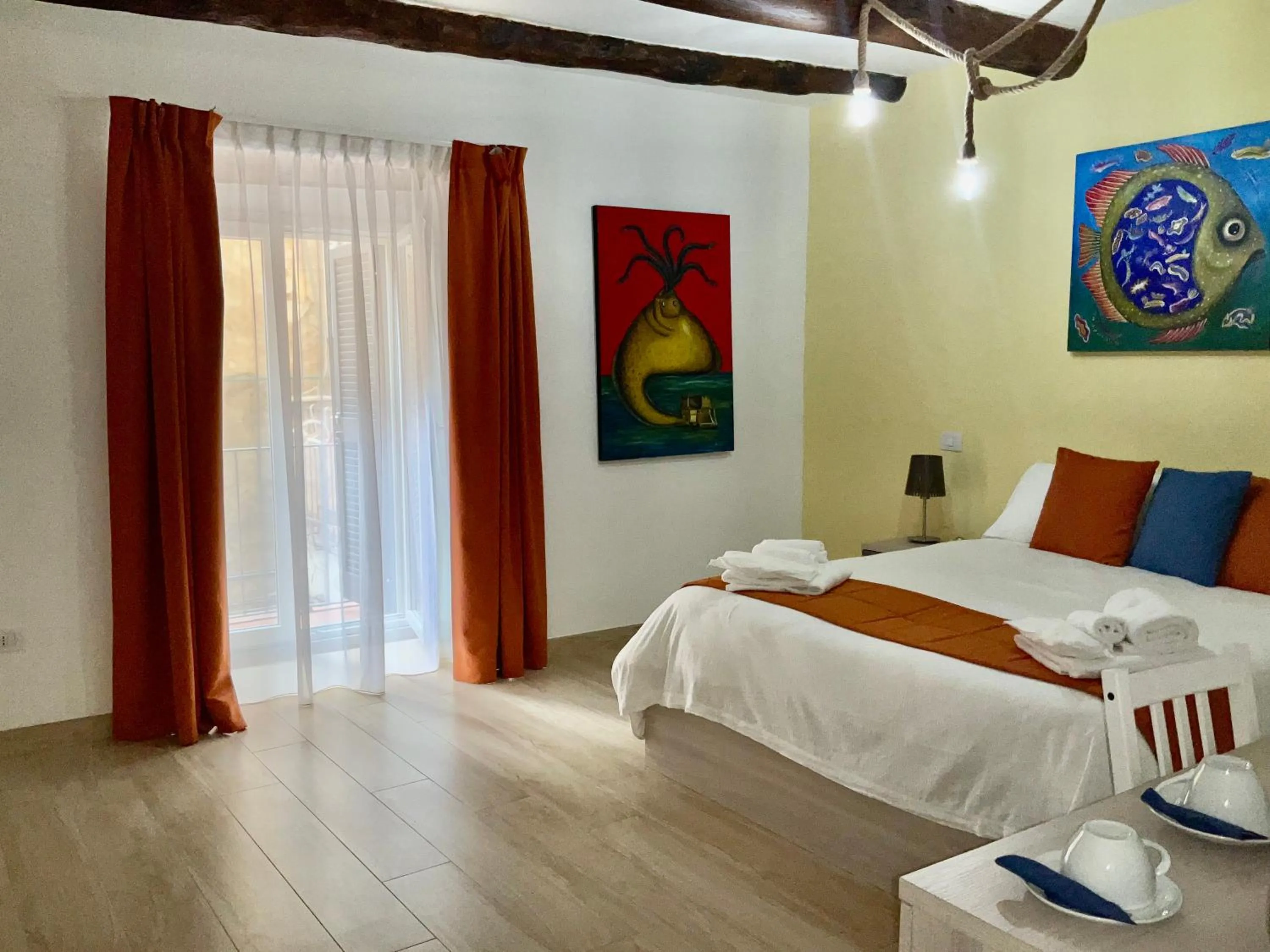 Bedroom, Bed in 'A Room de' Scugnizzi