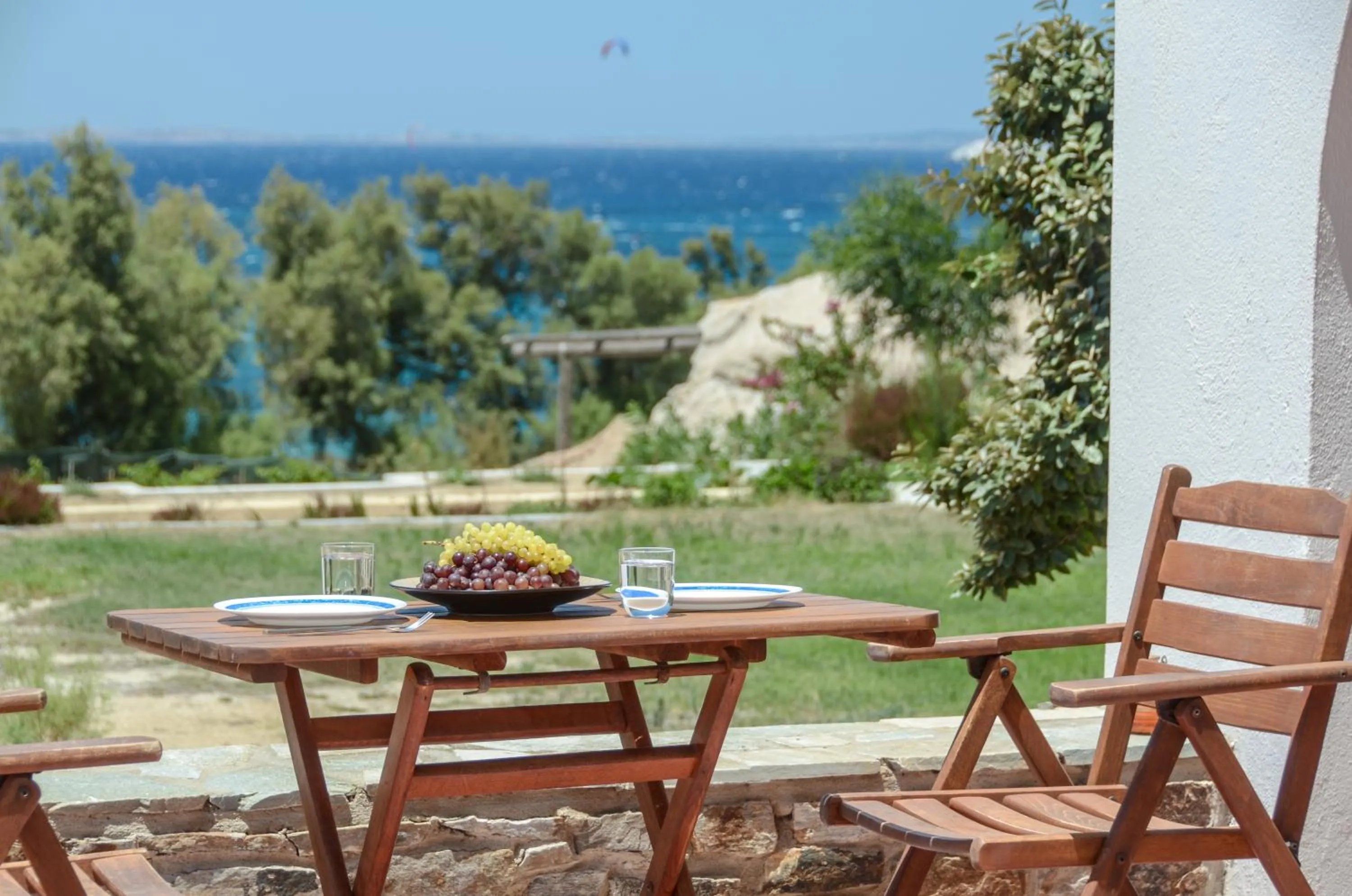 Sea view in Ydreos Studios & Apartments