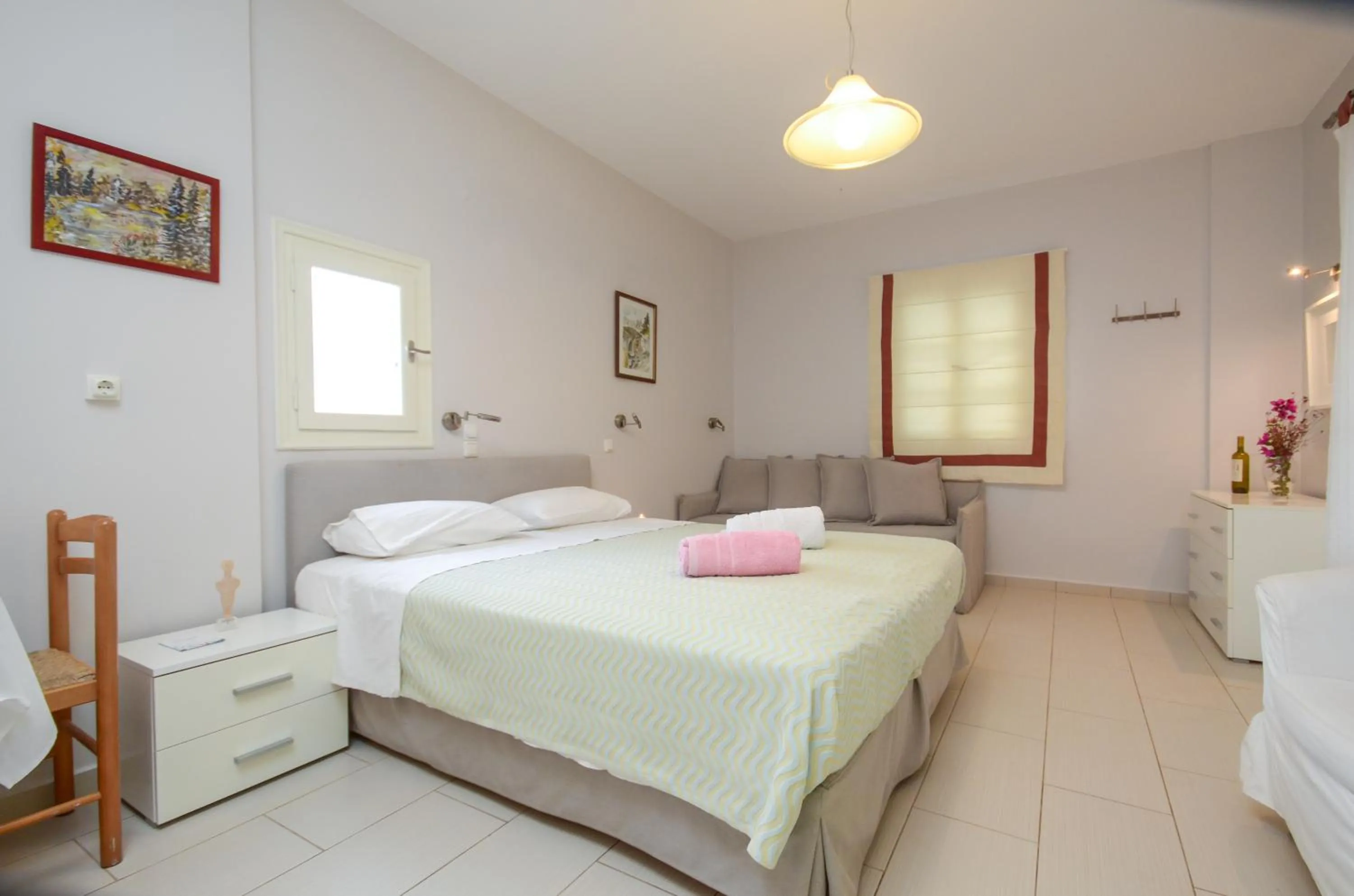 Bedroom, Bed in Ydreos Studios & Apartments