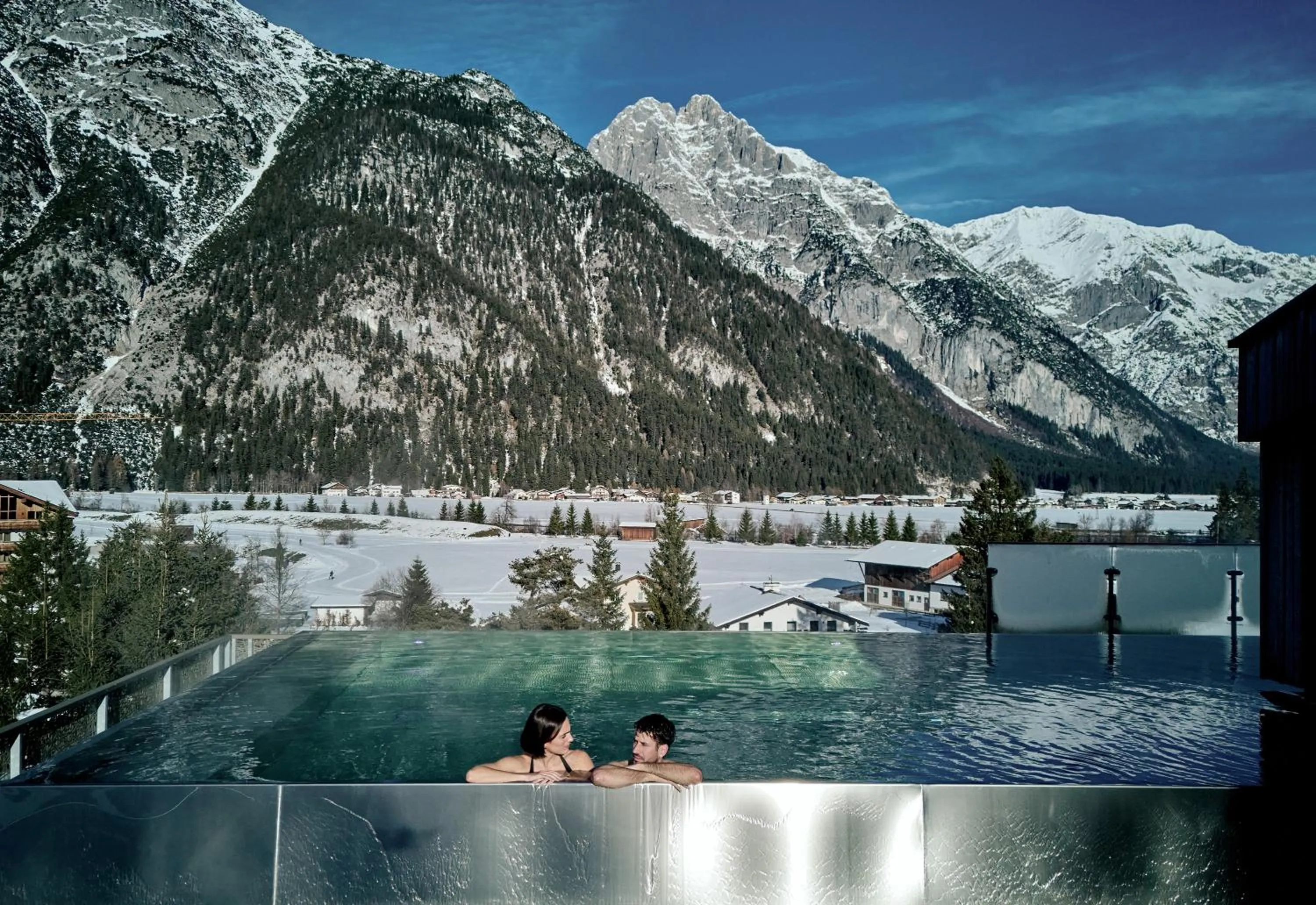 Swimming pool in Hotel Kristall - Adults only