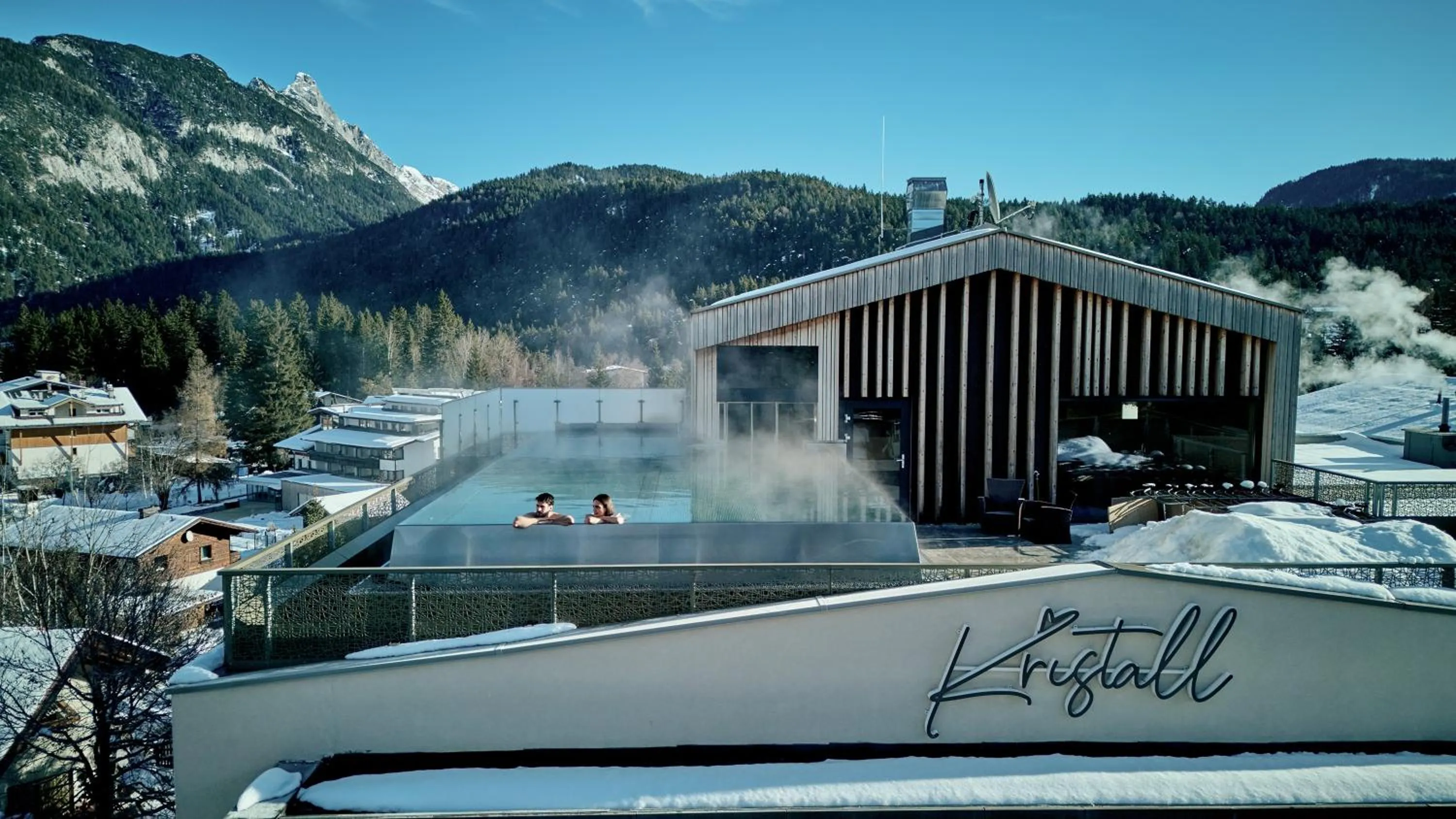 Swimming pool in Hotel Kristall - Adults only