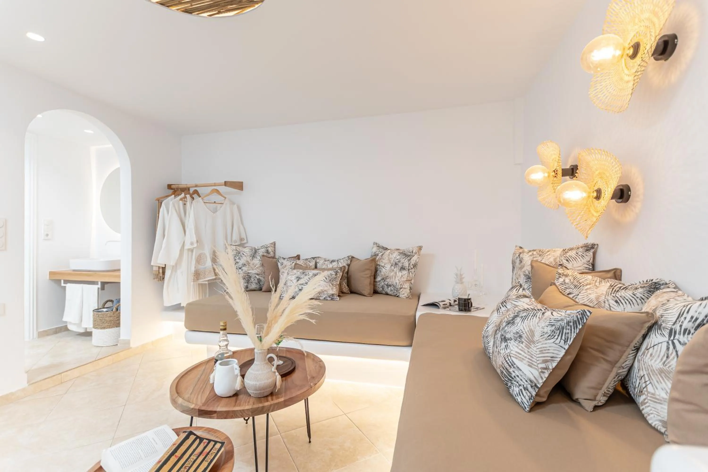 Shower in Almiriki Naxos Beachside Living