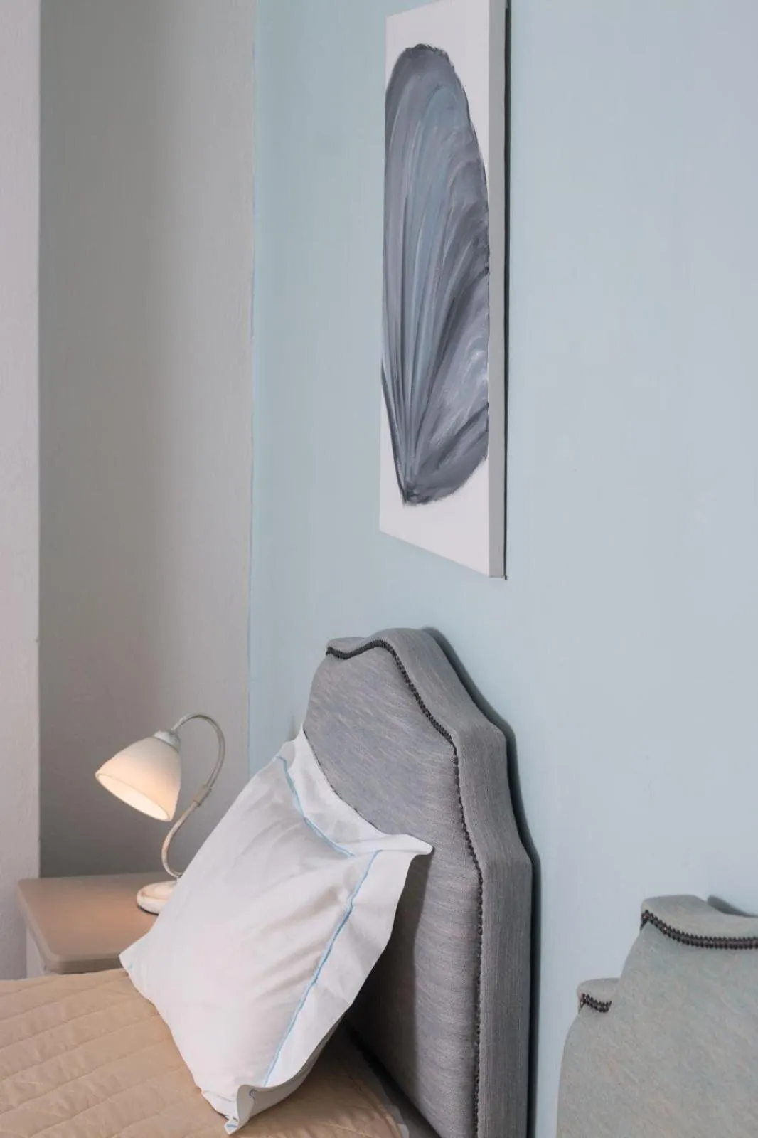 Bed in Almiriki Naxos Beachside Living