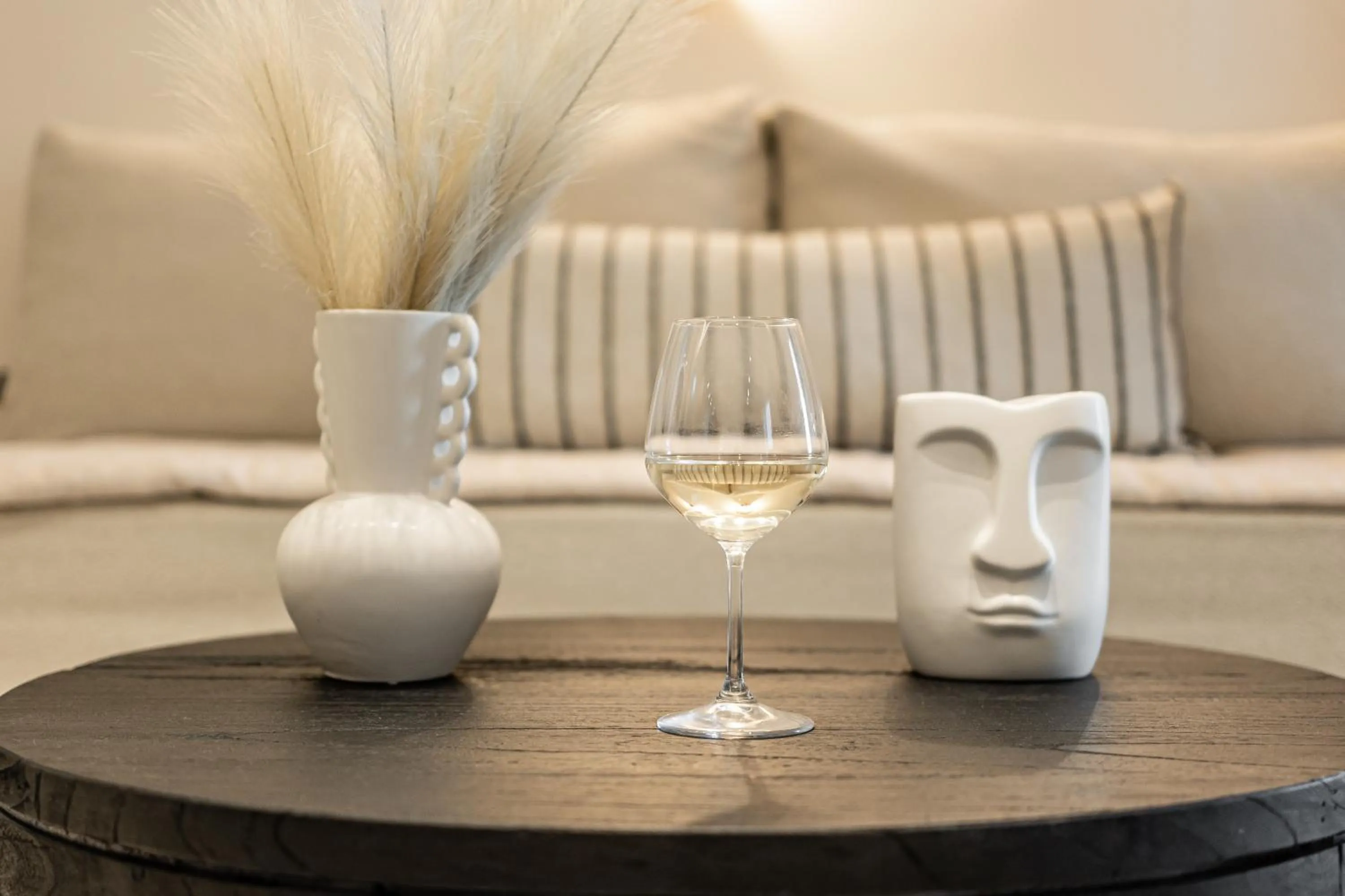 Living room in Almiriki Naxos Beachside Living