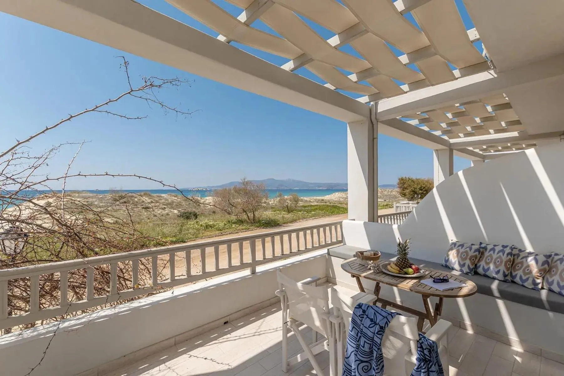 Balcony/Terrace in Almiriki Naxos Beachside Living