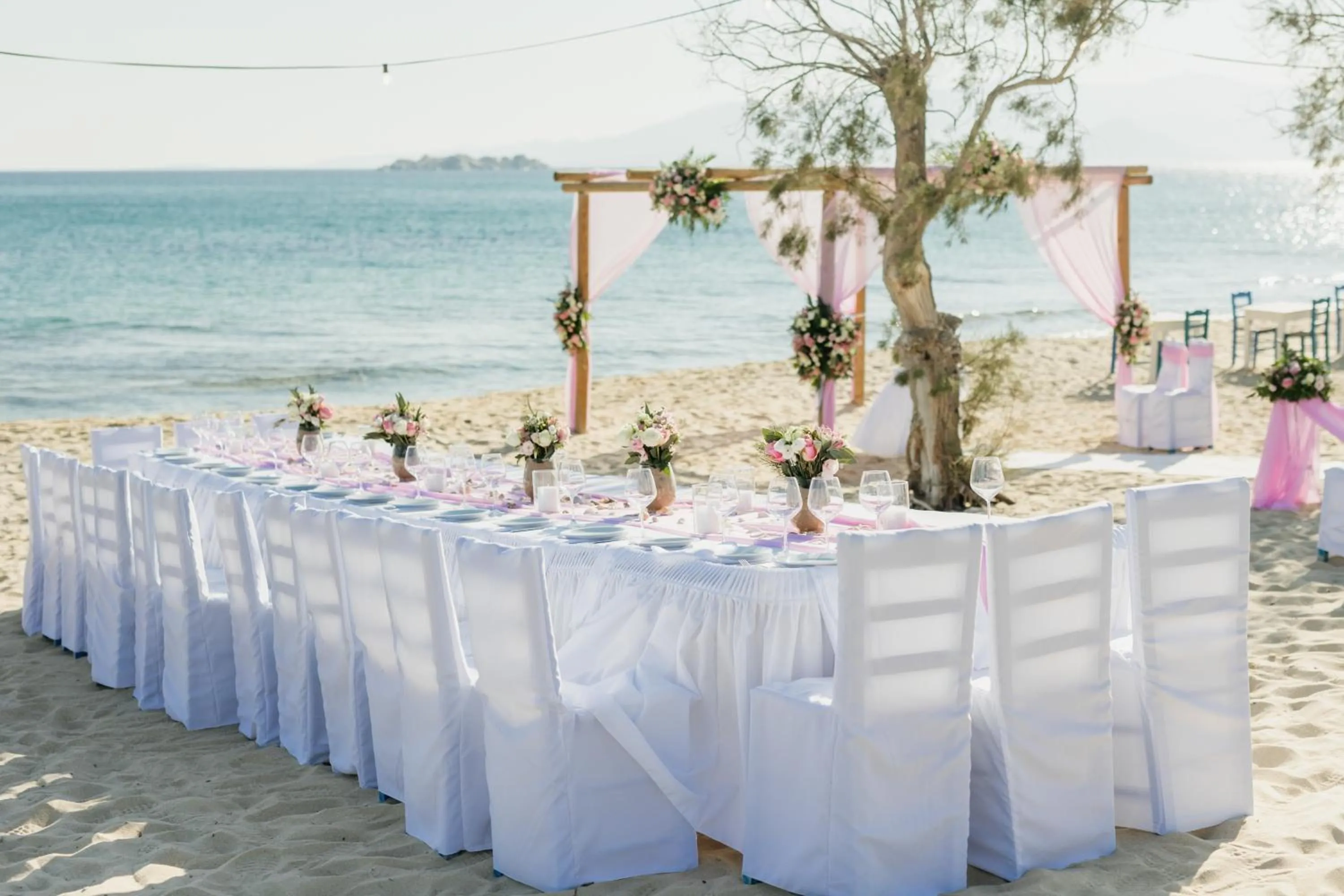 wedding in Almiriki Naxos Beachside Living