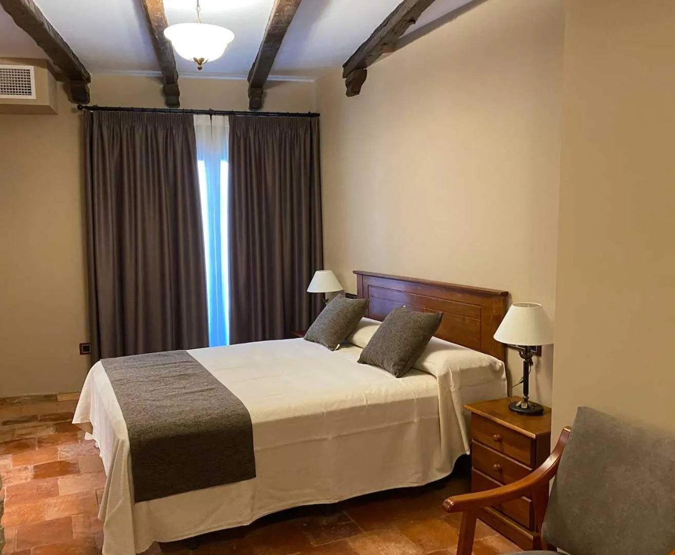 Bed in Hotel Rural El Lagar de Nemesio