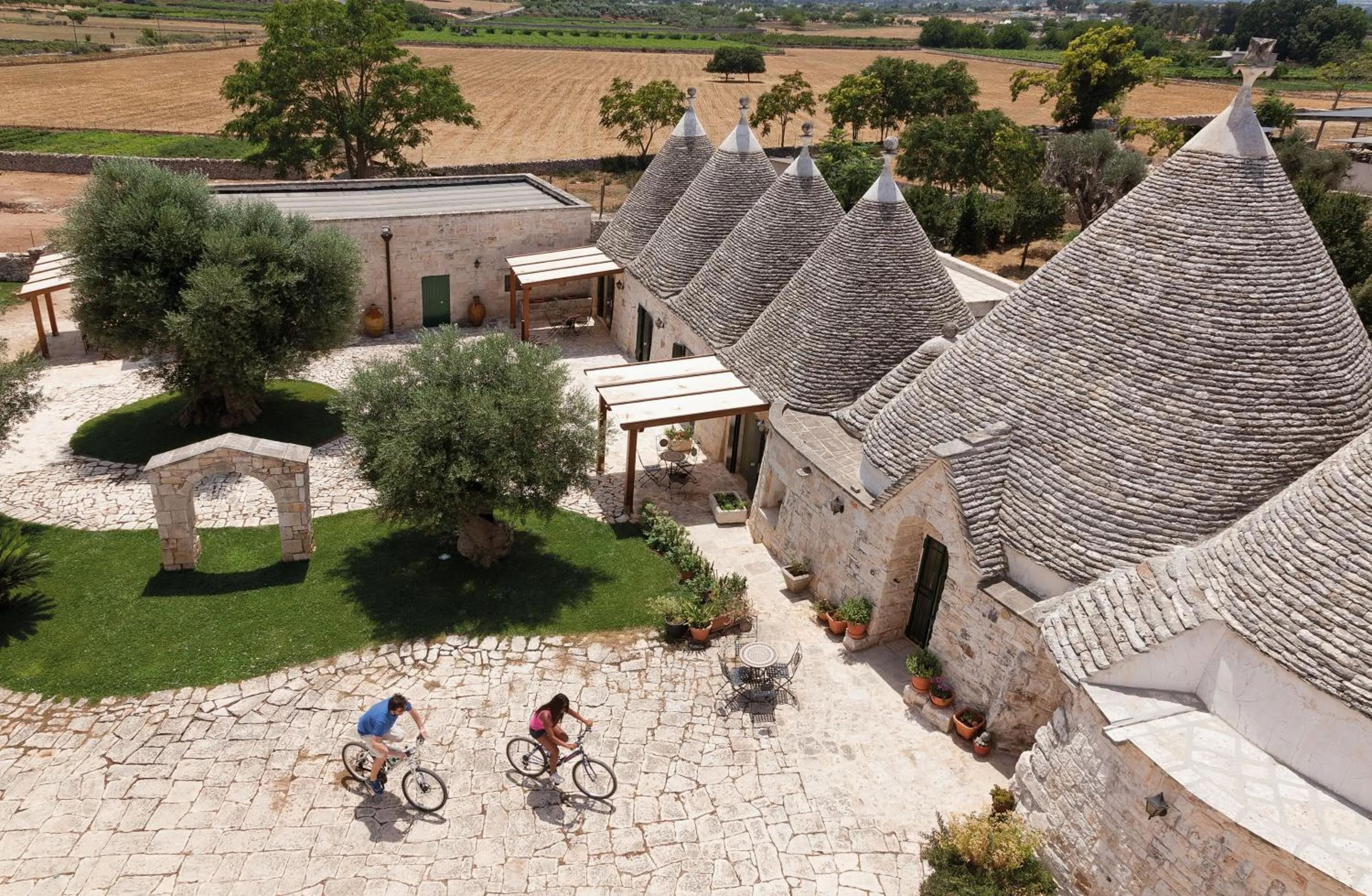 Bird's eye view in Masseria Madonna dell'Arco Agriturismo