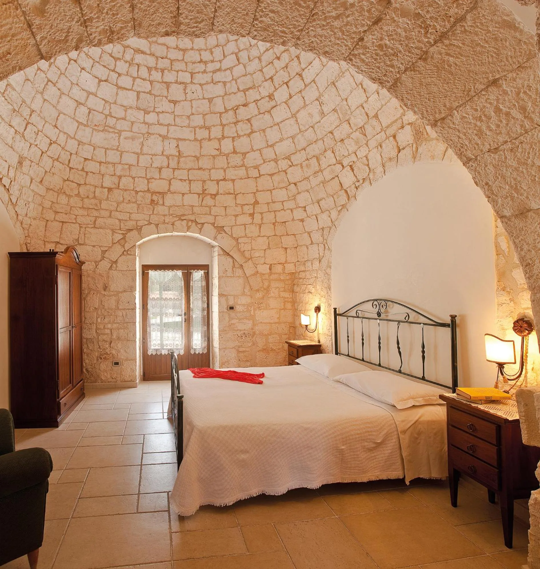 Bed in Masseria Madonna dell'Arco Agriturismo