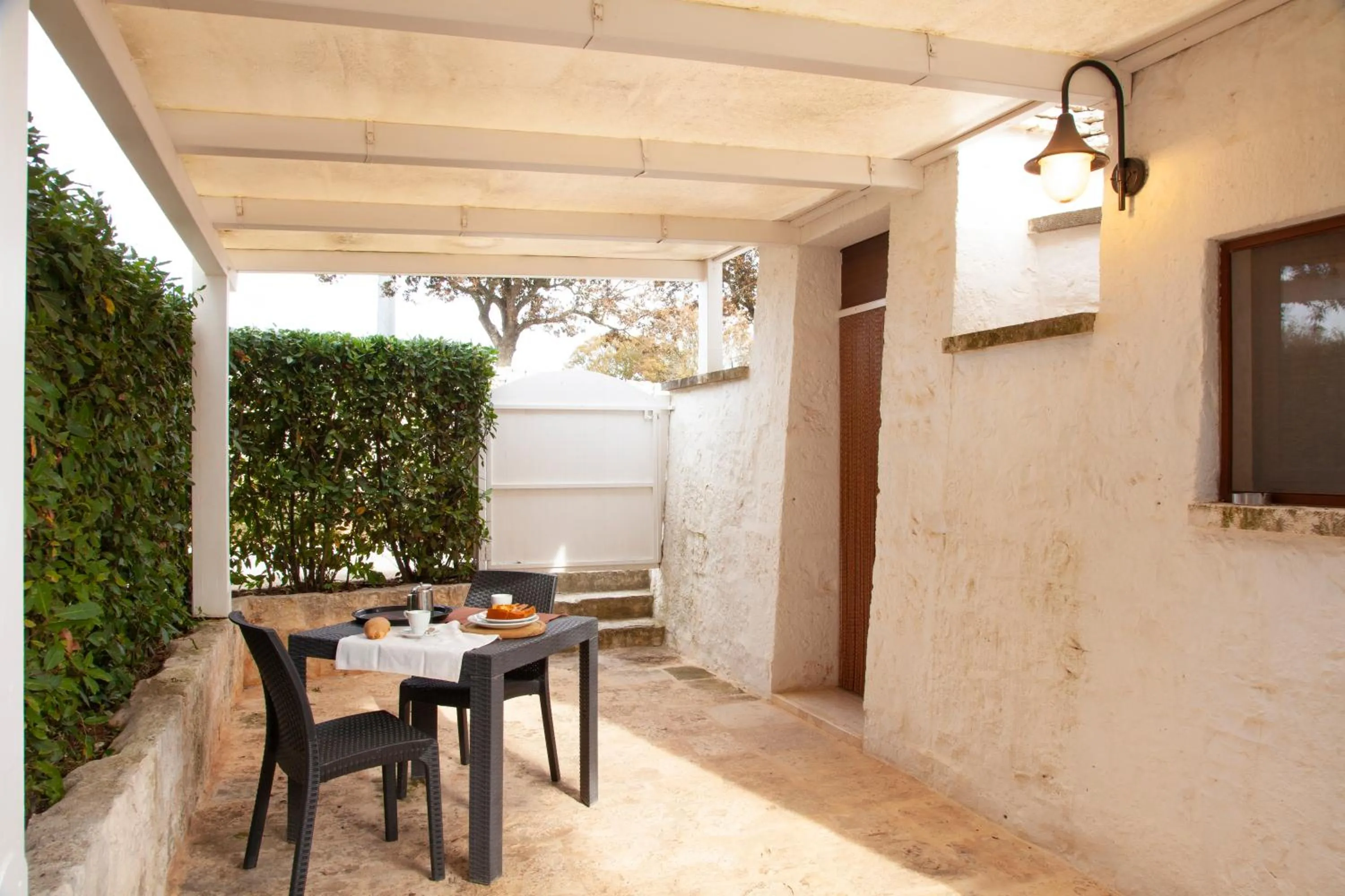 Patio in Masseria Madonna dell'Arco Agriturismo