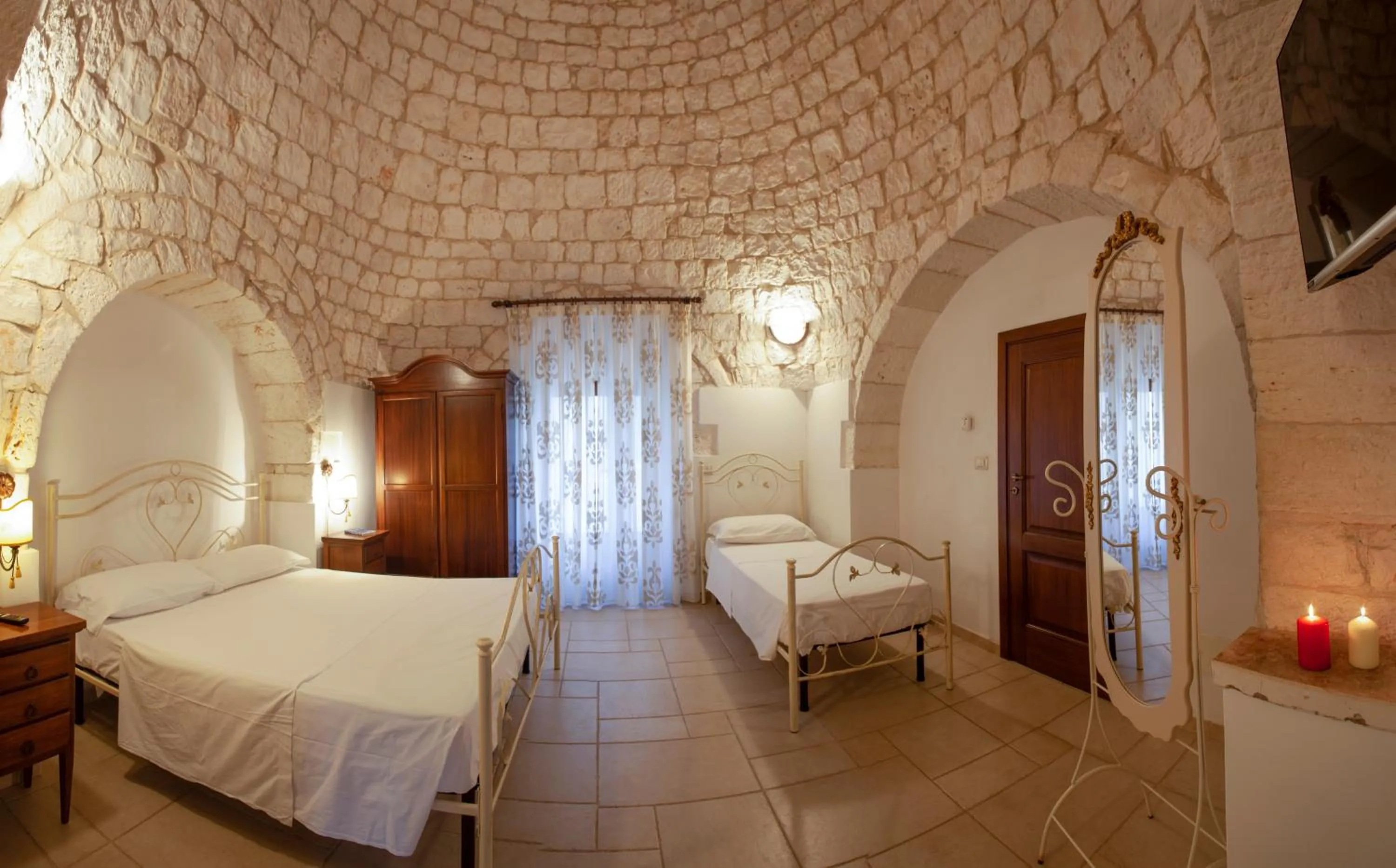 Bed in Masseria Madonna dell'Arco Agriturismo