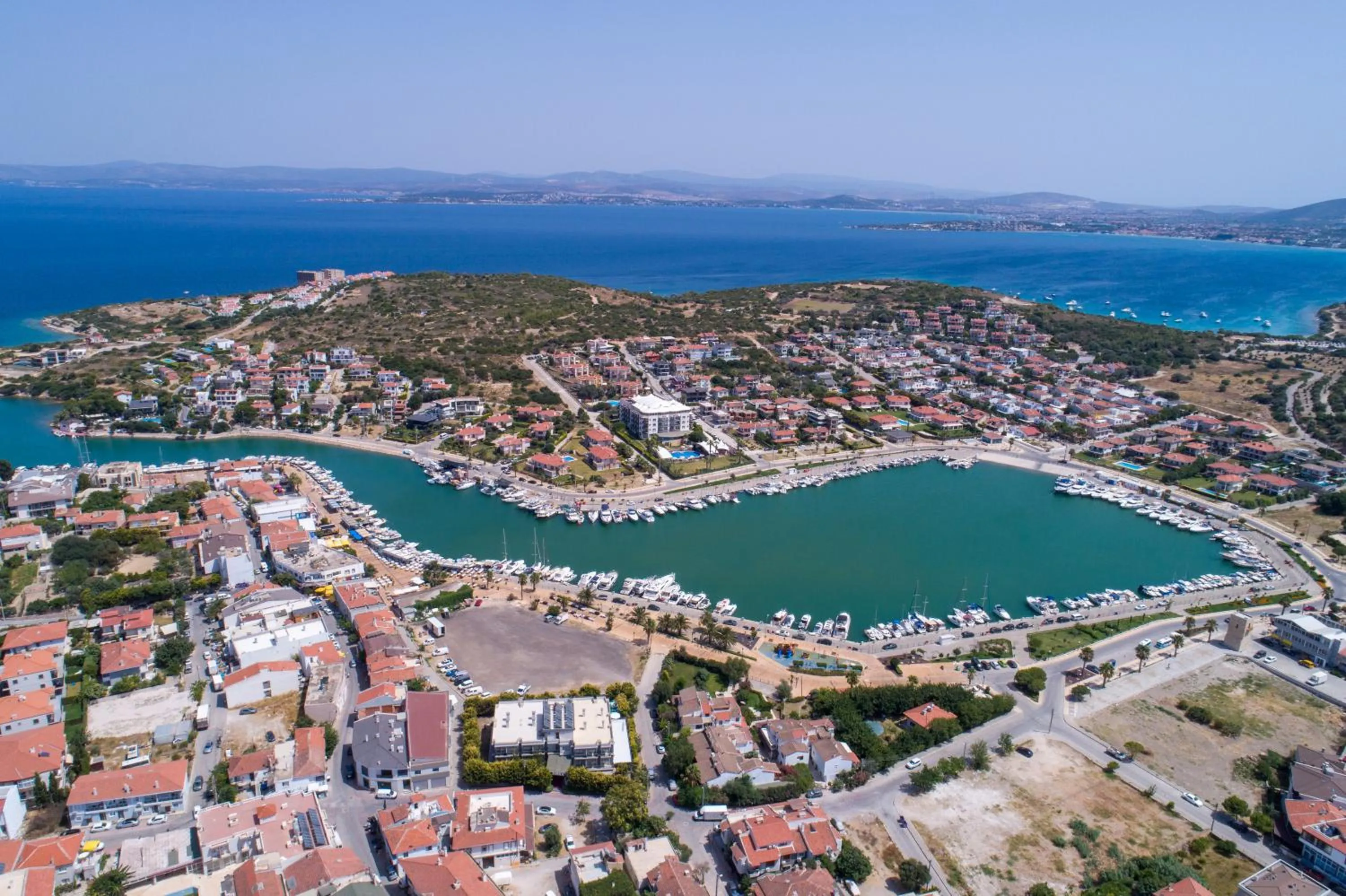 Bird's eye view in SUENA HOTEL Çeşme