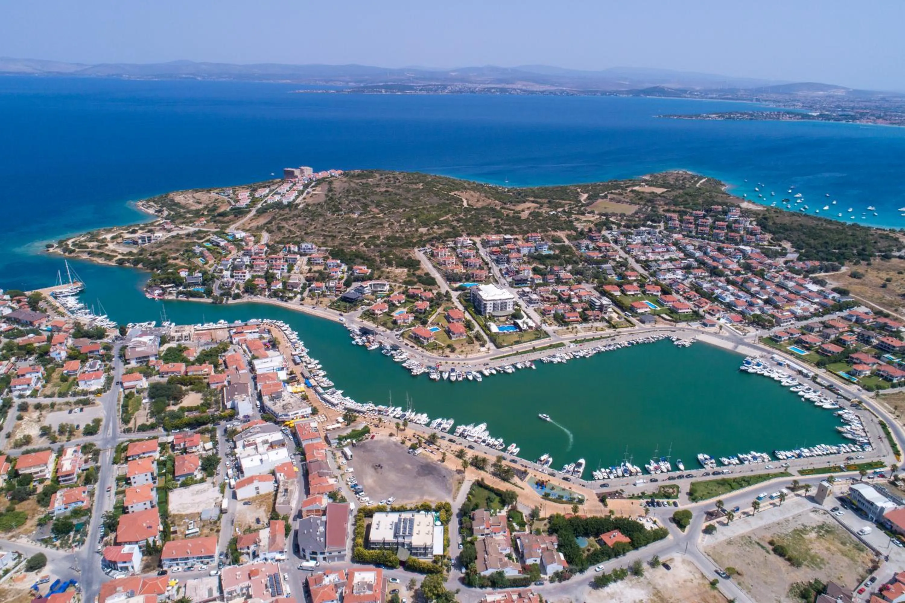 Bird's eye view in SUENA HOTEL Çeşme