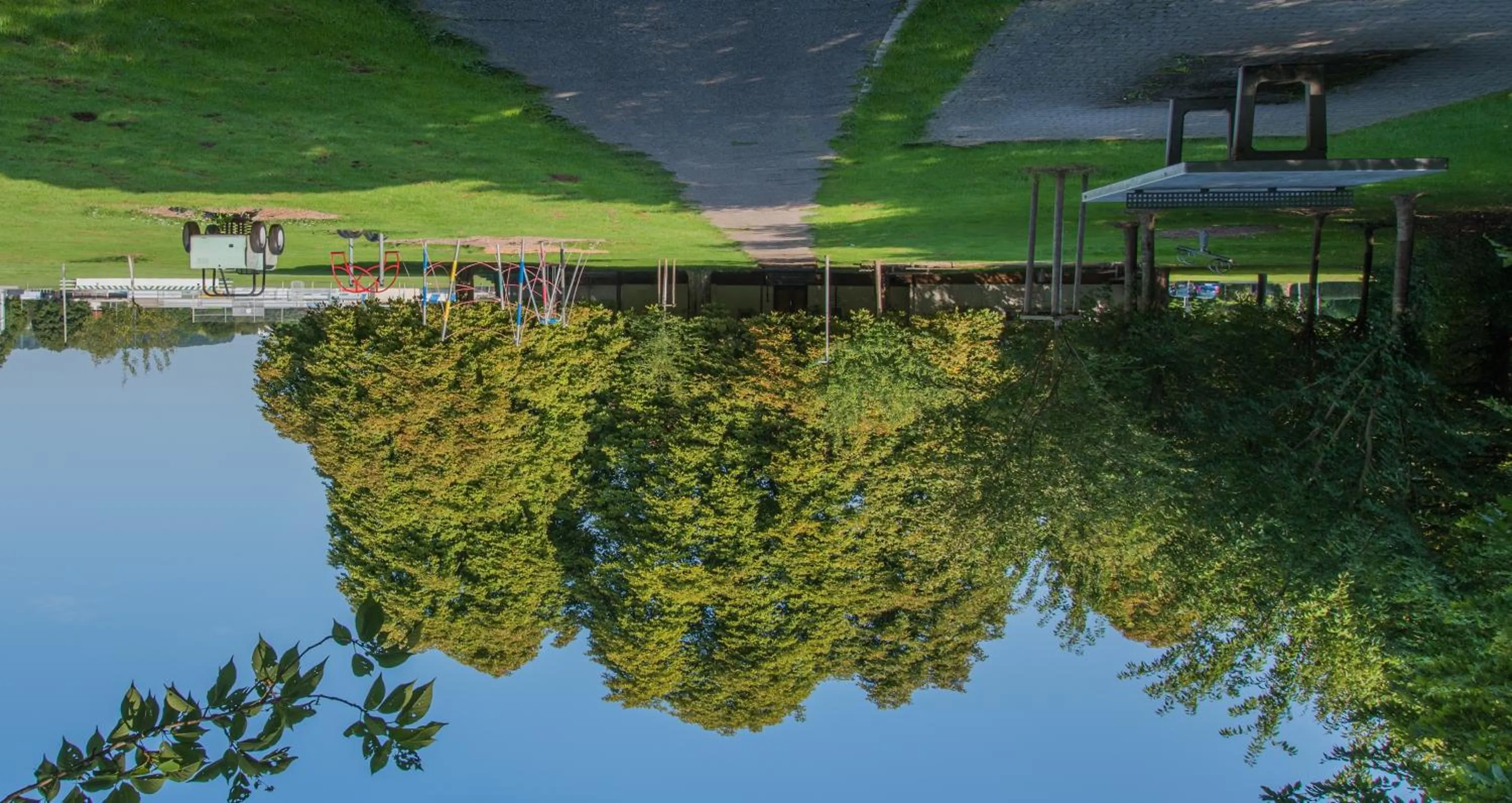 Garden view in Hotel am Wasen