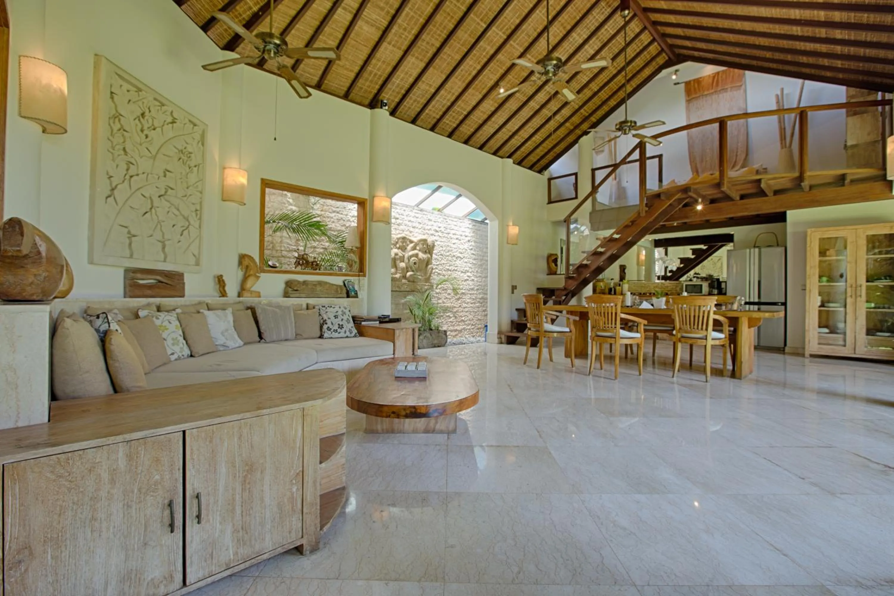 Living room in Mayana Villas