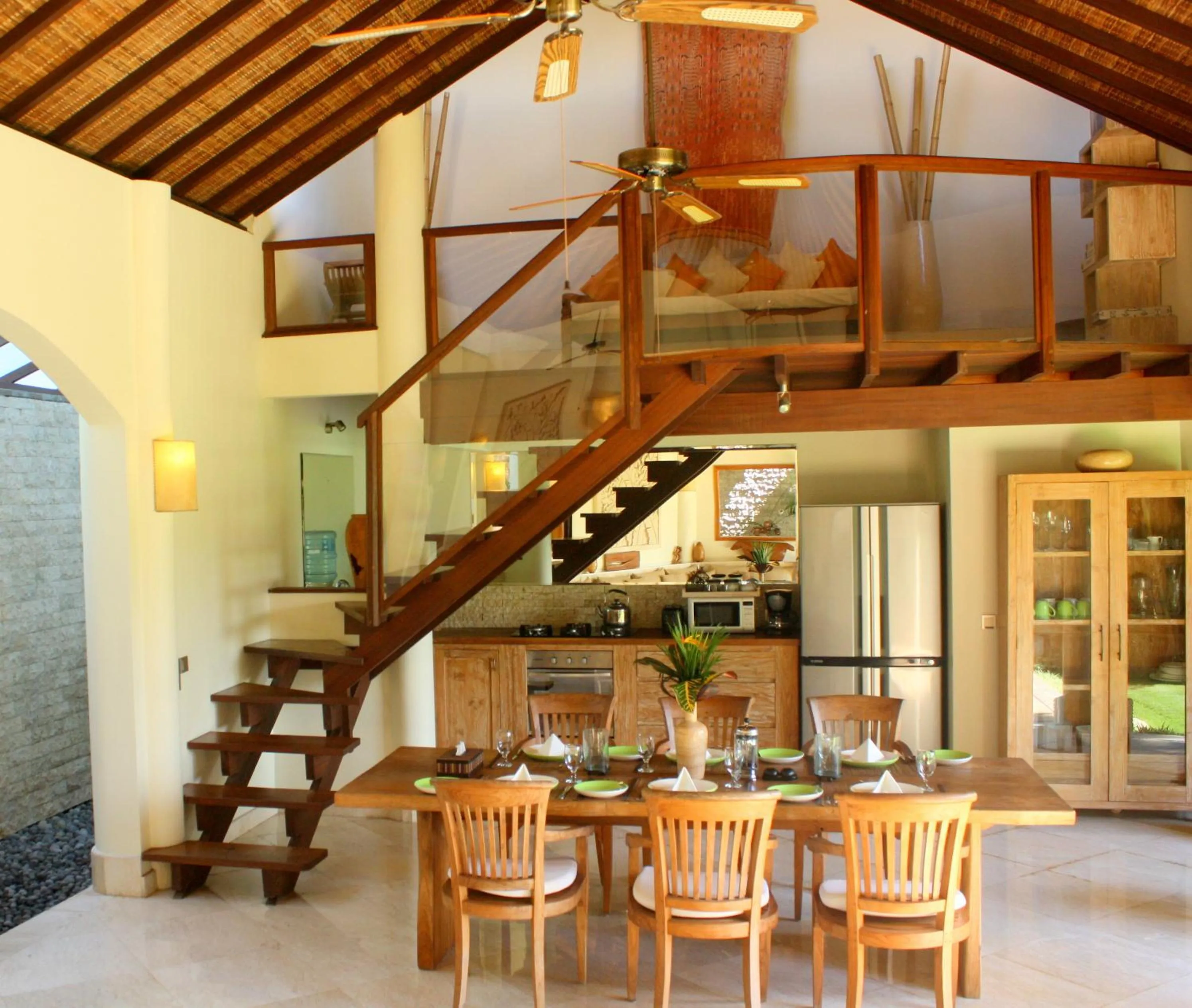 Dining area in Mayana Villas