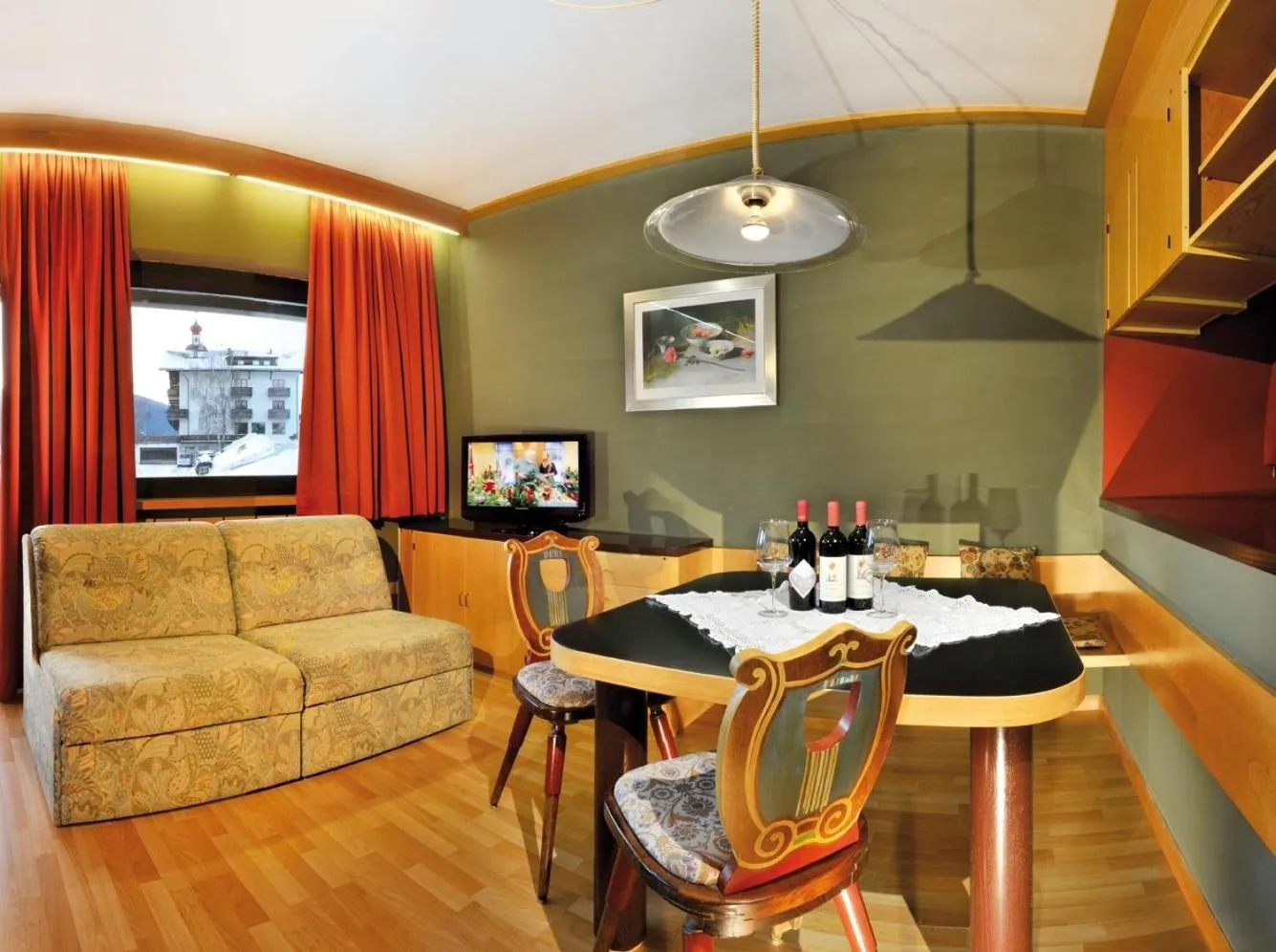 Dining area in Residence Adler