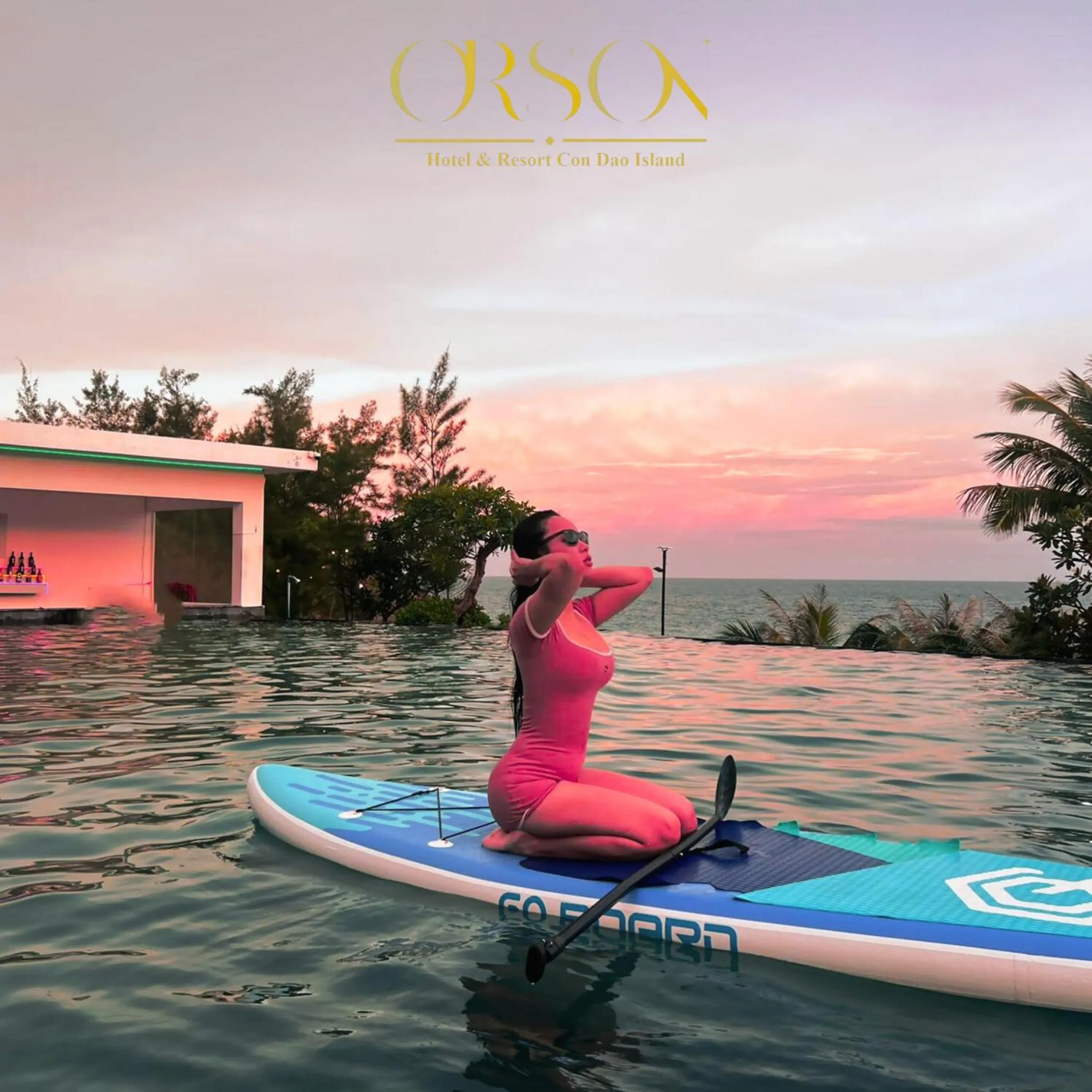 Pool view in Orson Hotel & Resort Con Dao