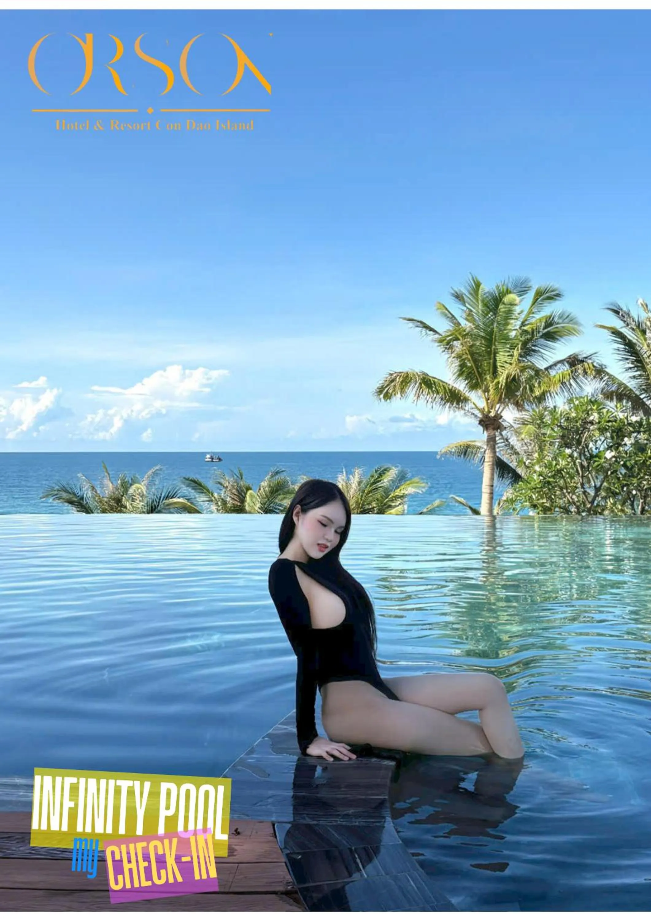 Swimming pool in Orson Hotel & Resort Con Dao