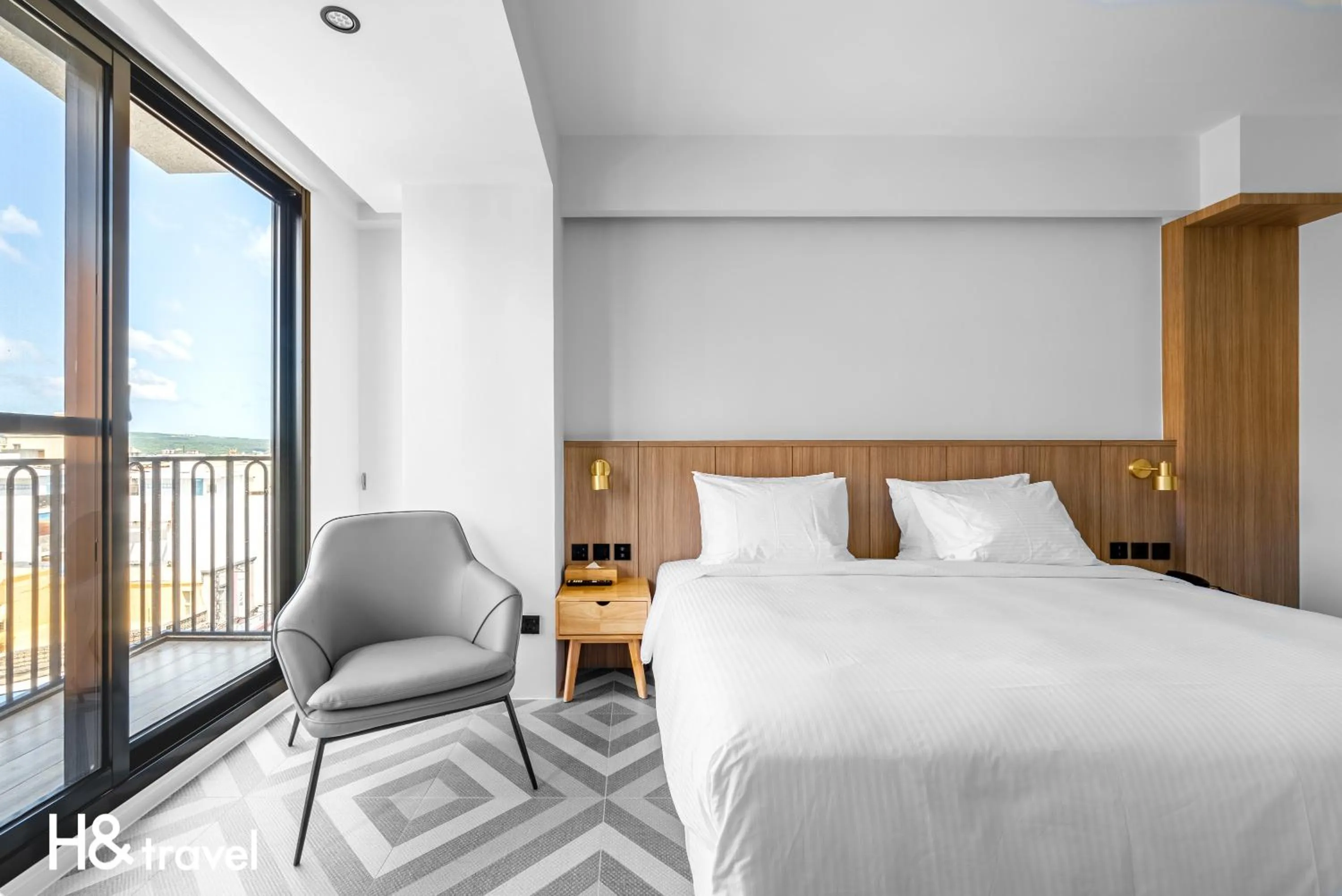 Bed in Black Horn B&B